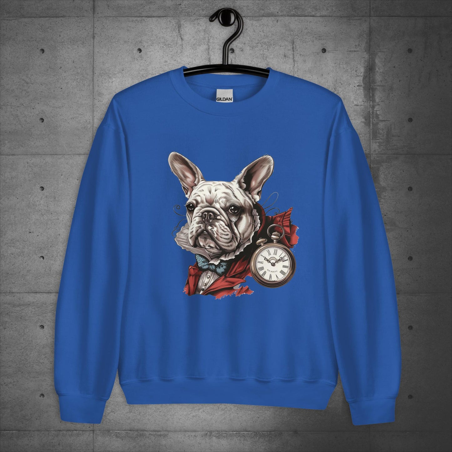 White Rabbit Frenchie - Unisex Sweatshirt - Frenchie Emporium
