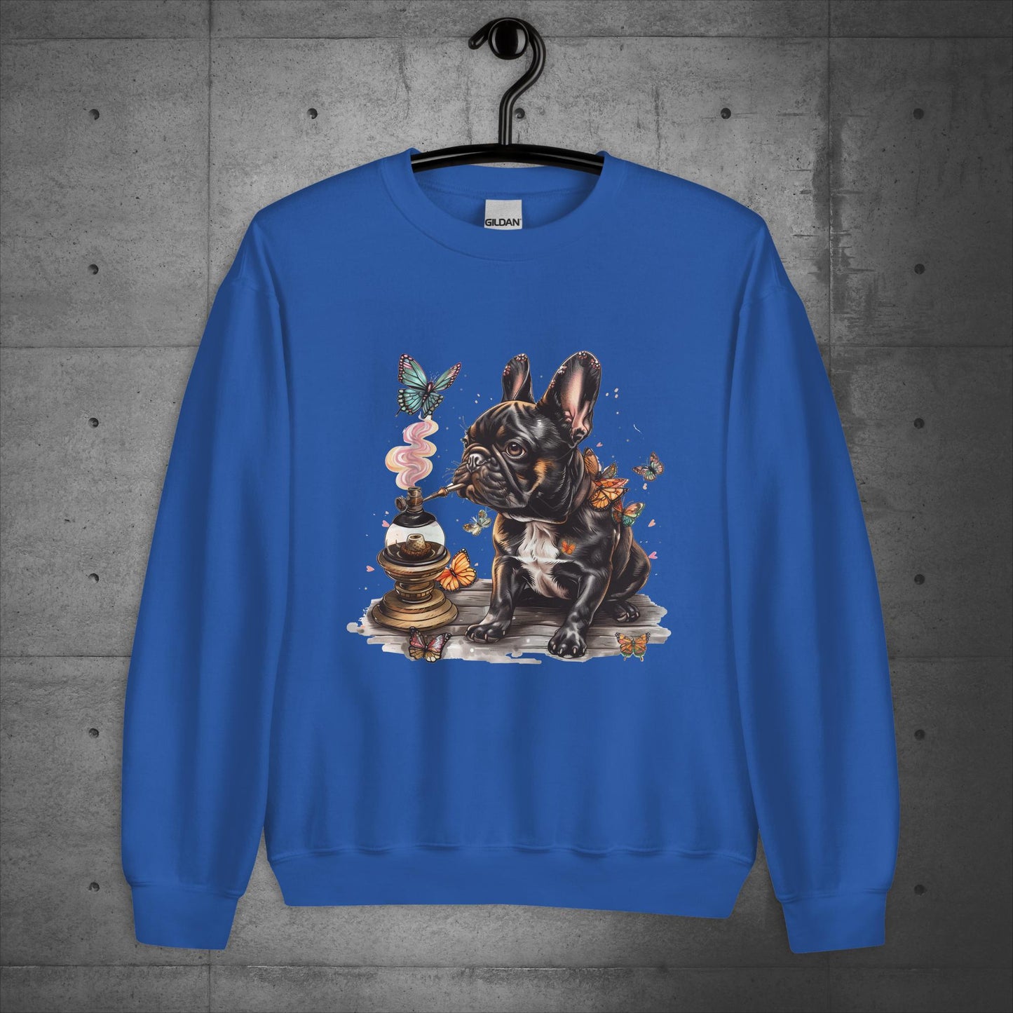 Caterpillar Frenchie - Unisex Sweater / Sweatshirt - Frenchie Emporium