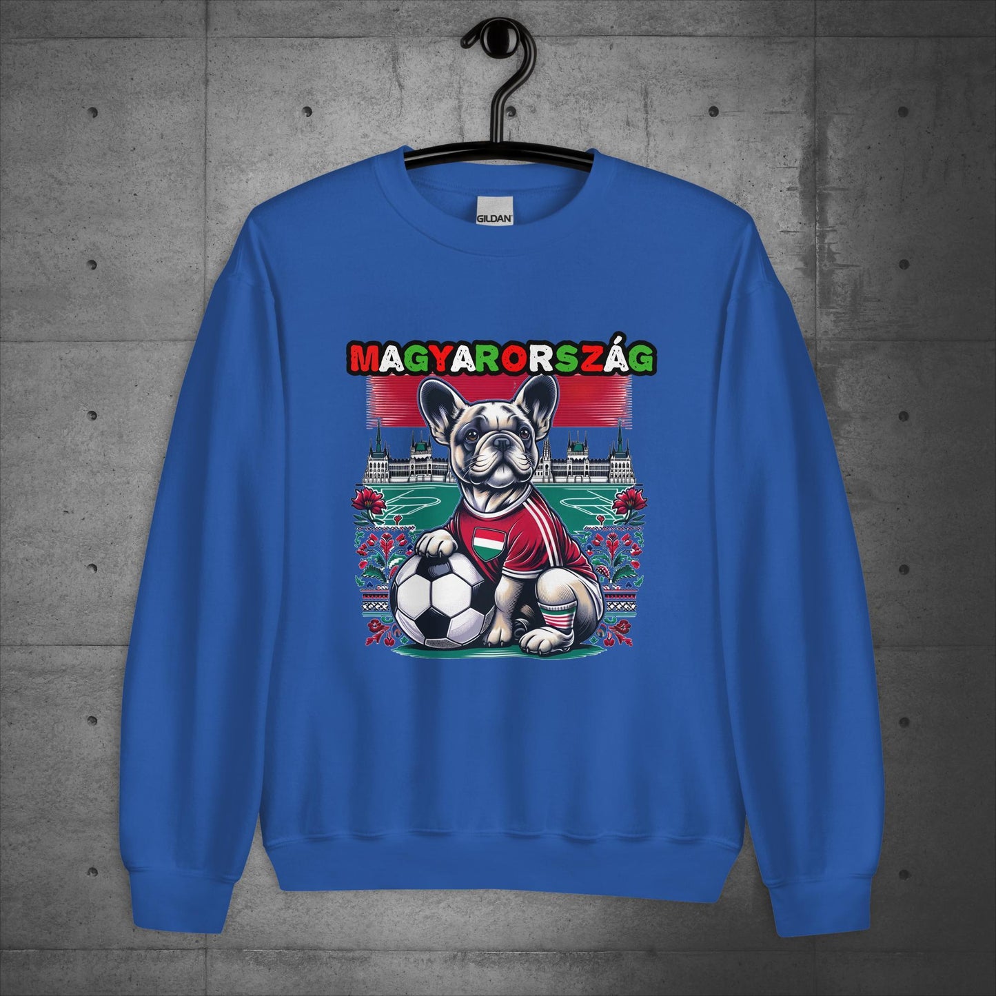 Frenchie Magyarország Football Fan - Unisex Sweater / Sweatshirt - Frenchie Emporium