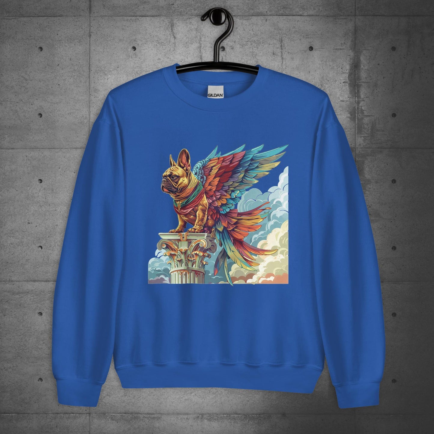 "Guardian's Valor" Frenchie Unisex Sweater - Frenchie Emporium