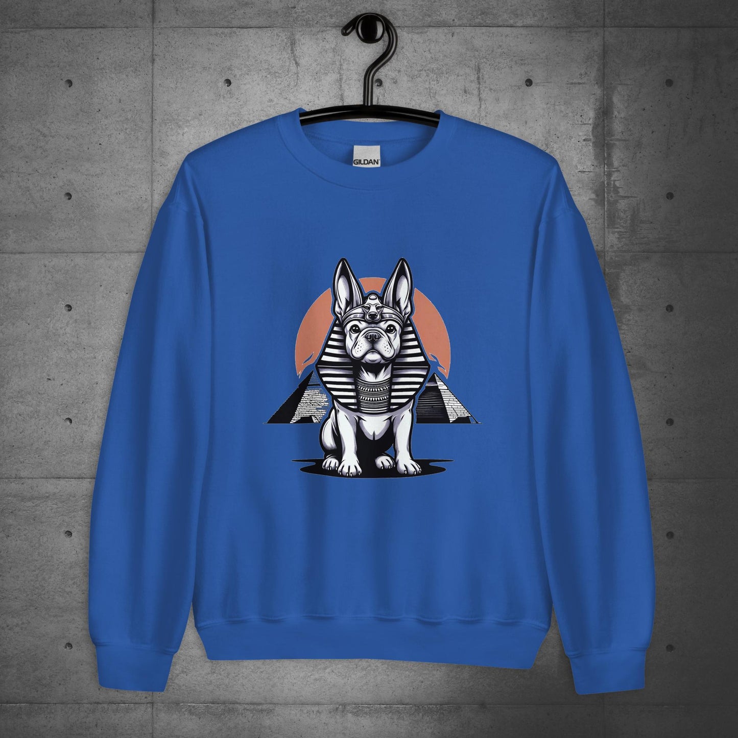 "Regal Frenchie" - Unisex Sweater/Sweatshirt - Frenchie Emporium