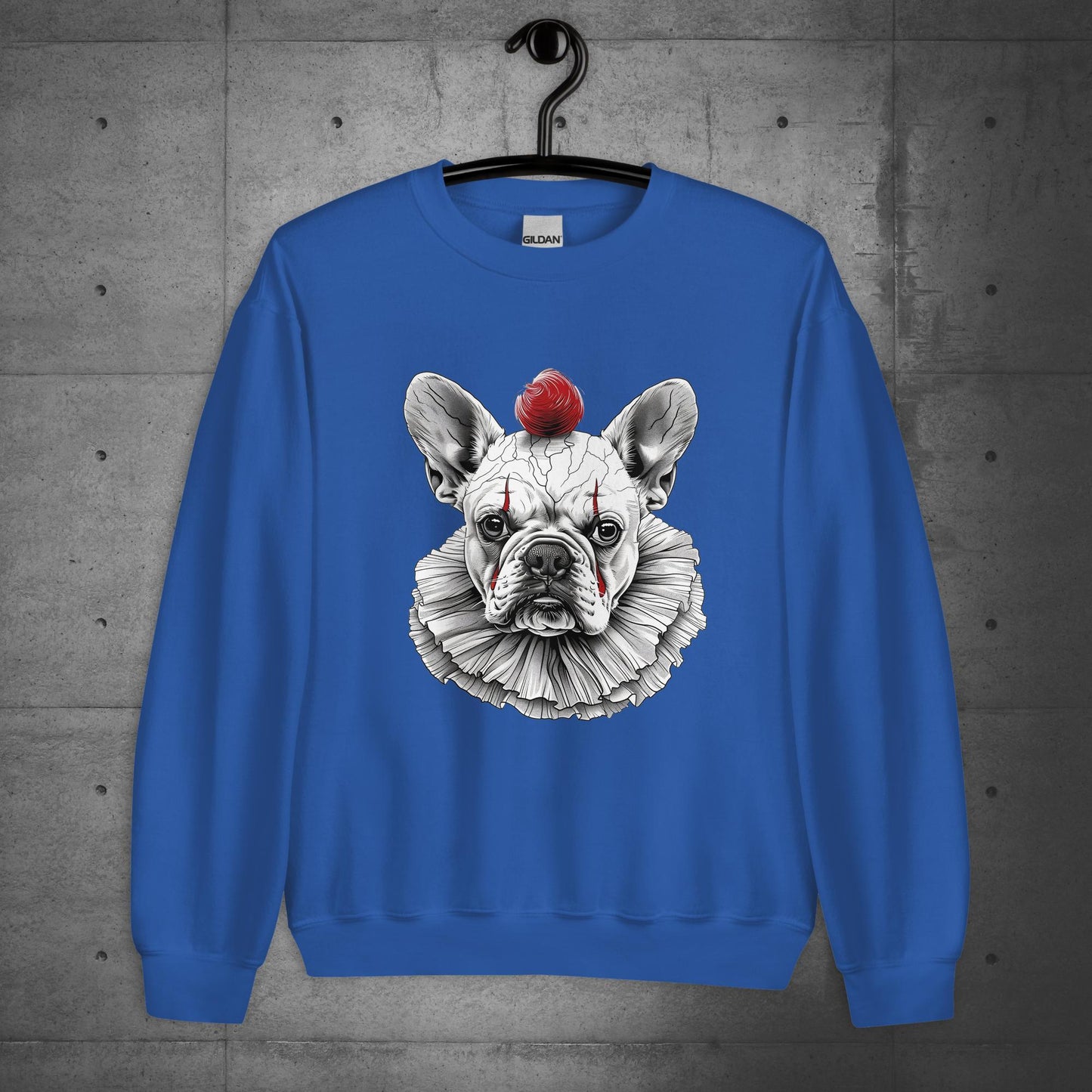 Frenchie IT Clown Halloween Unisex Sweater/Sweatshirt - Frenchie Emporium