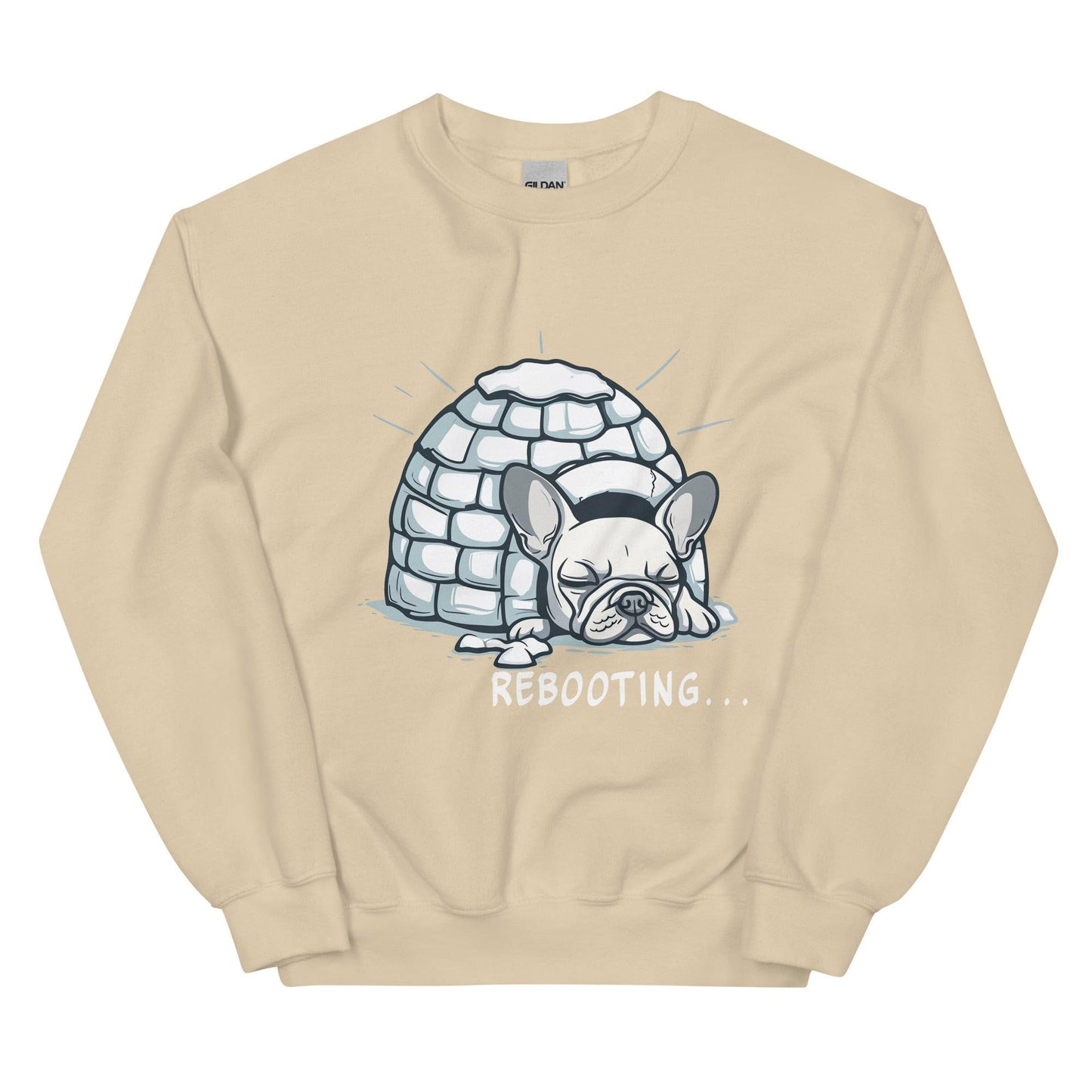 Rebooting Frenchie Winter Unisex Sweatshirt - Frenchie Emporium