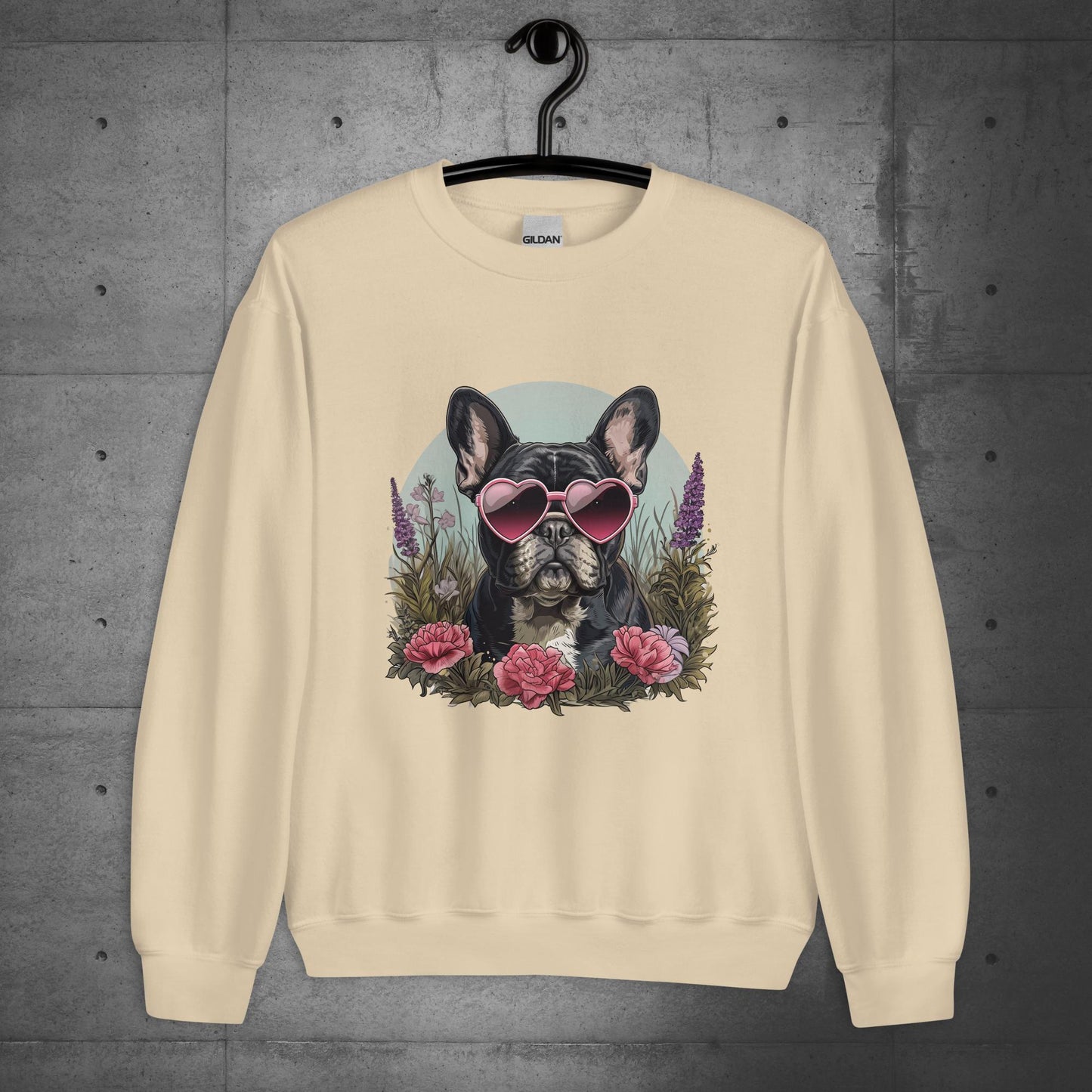 Frenchie Heartthrob Pooch Unisex Sweater - Frenchie Emporium