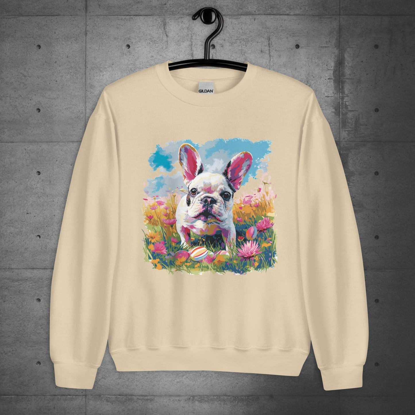 Frenchie Easter Delight Unisex Sweater - Frenchie Emporium