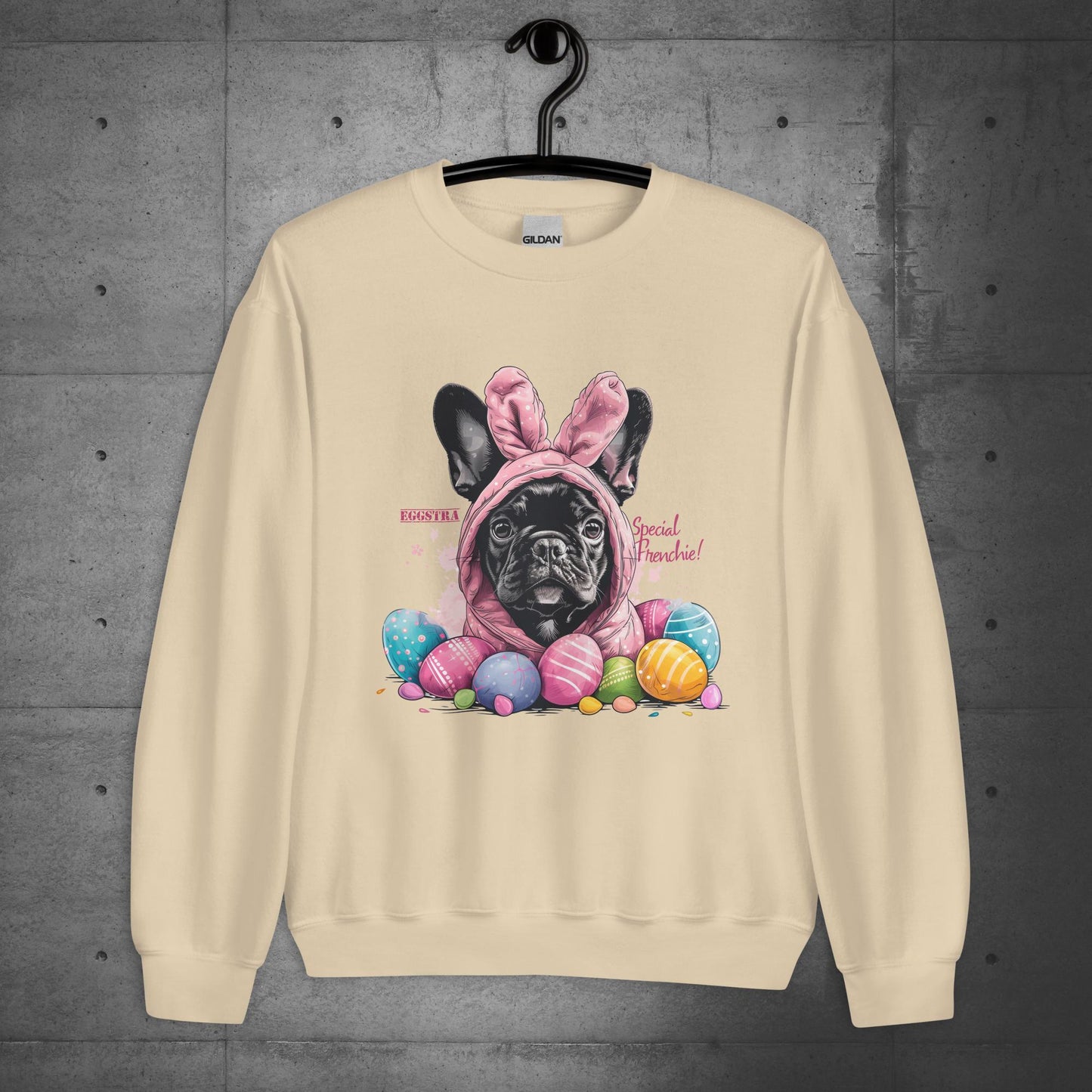 "Eggstra Special Frenchie" - Unisex Sweatshirt - Frenchie Emporium