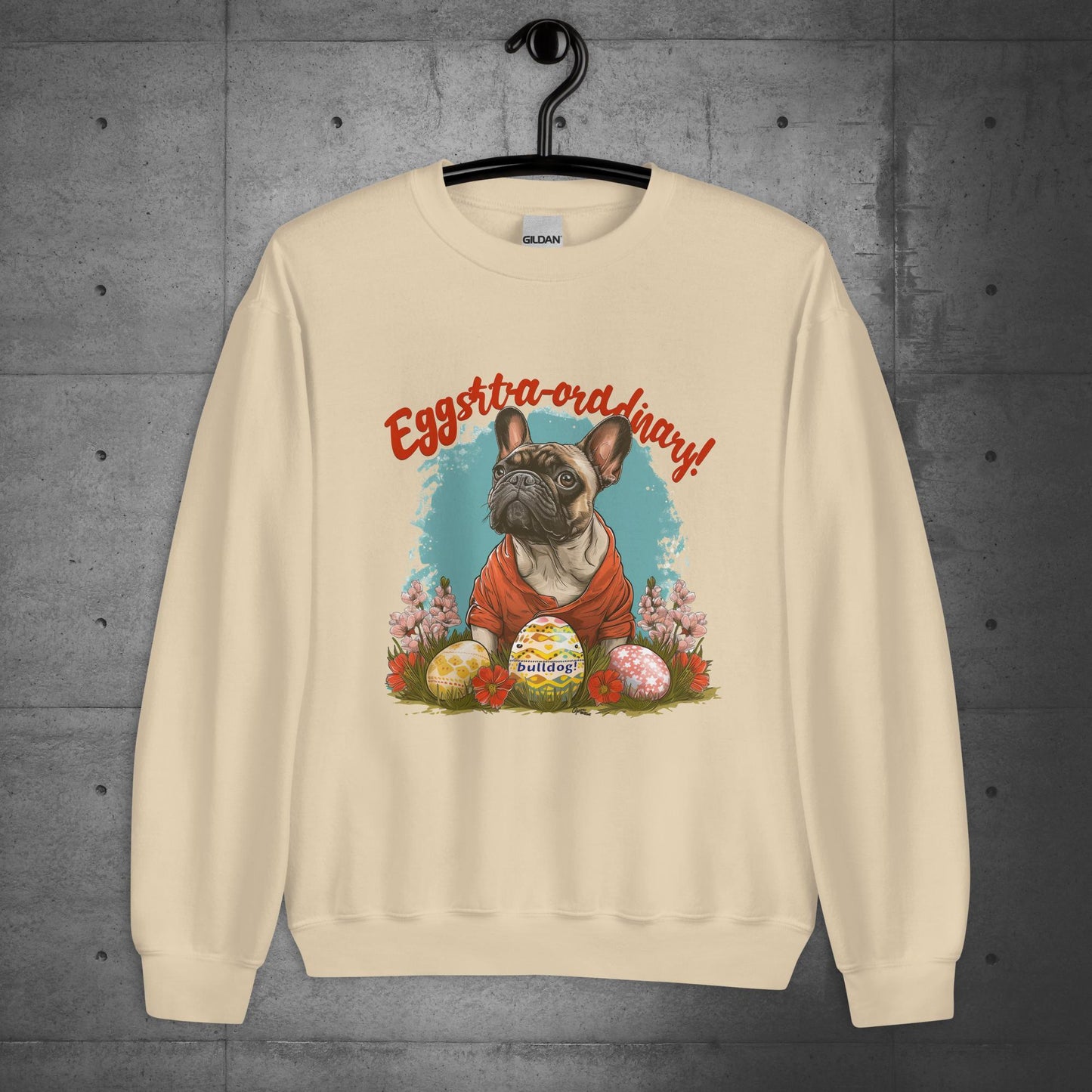 French Bulldog Eggstraordinary Unisex Sweatshirt - Frenchie Emporium