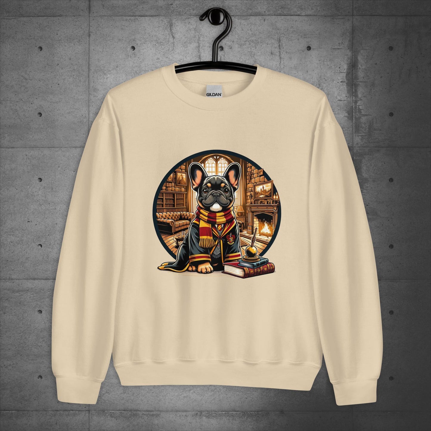 Unisex "Gryffindor Frenchie" Sweater/Sweatshirt - Frenchie Emporium
