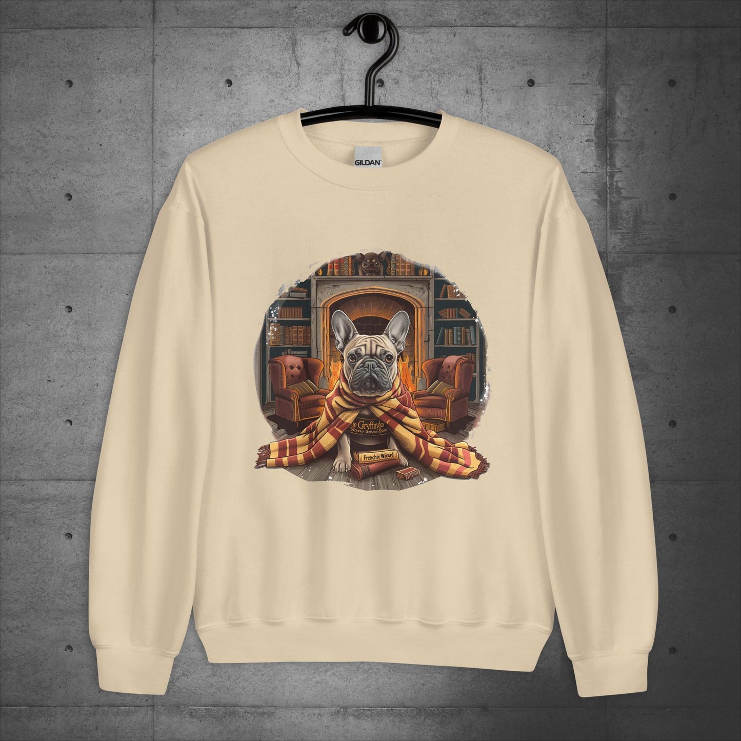 Unisex "Frenchie Wizard" Sweater/Sweatshirt - Frenchie Emporium