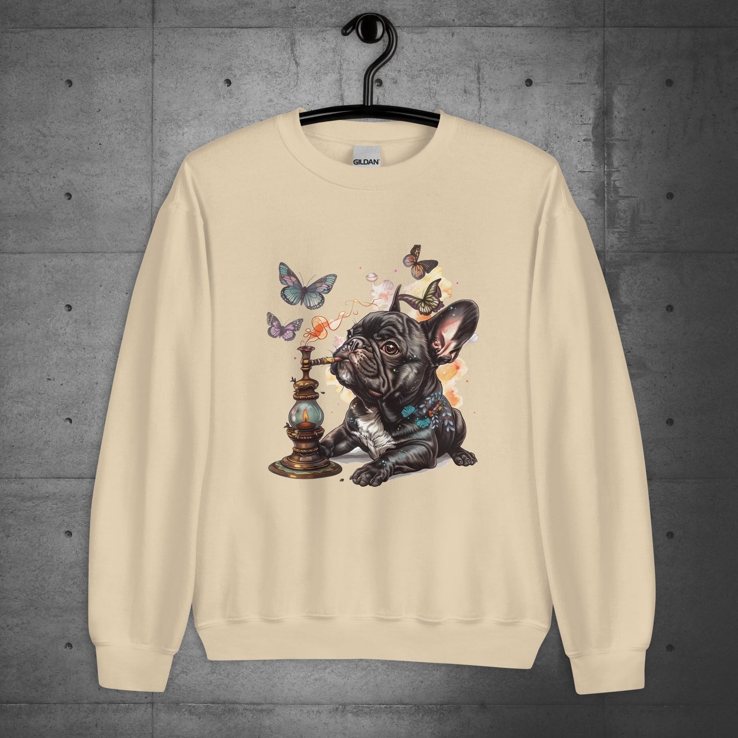 Frenchie "Cater-Chill" - Unisex Sweater - Frenchie Emporium