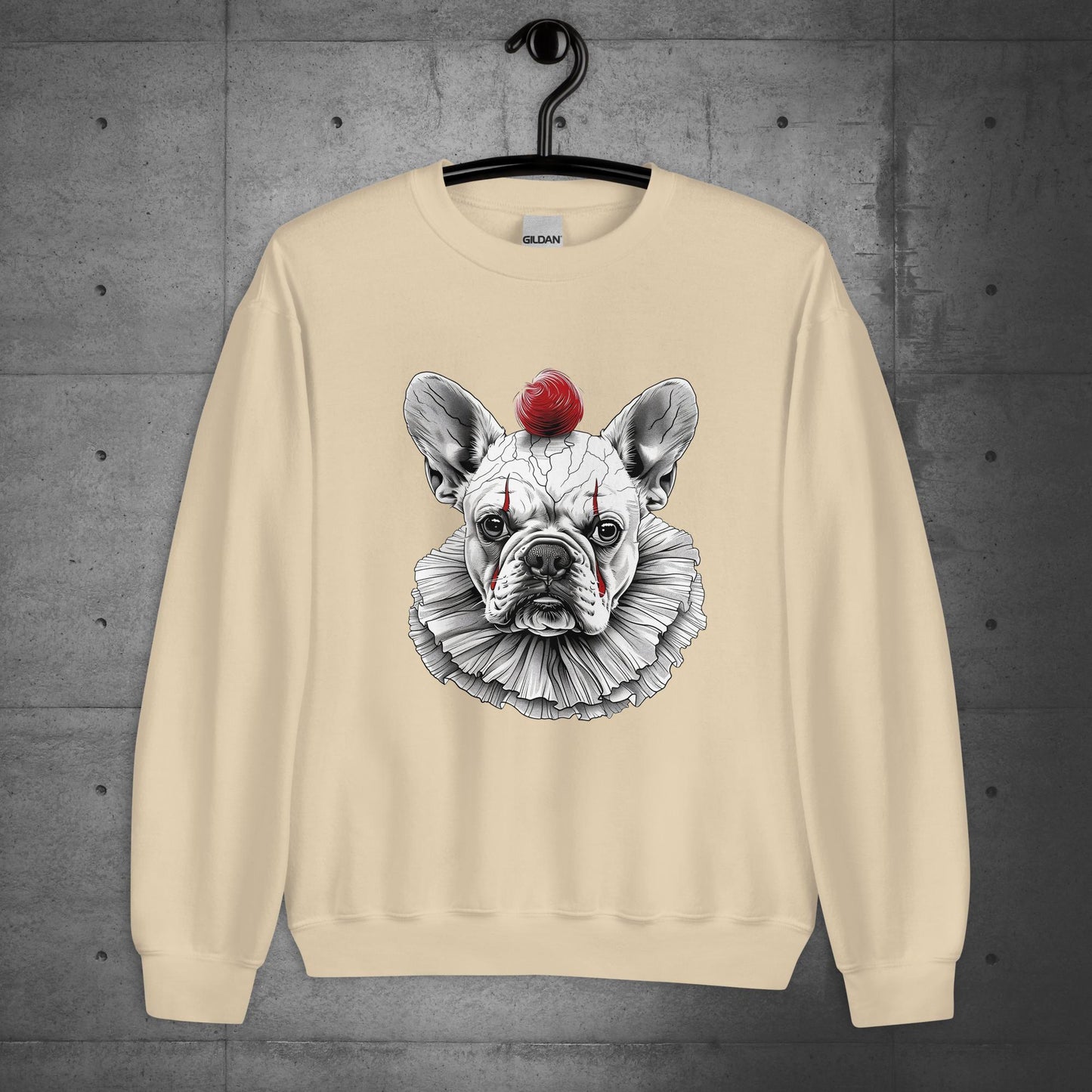 Frenchie IT Clown Halloween Unisex Sweater/Sweatshirt - Frenchie Emporium