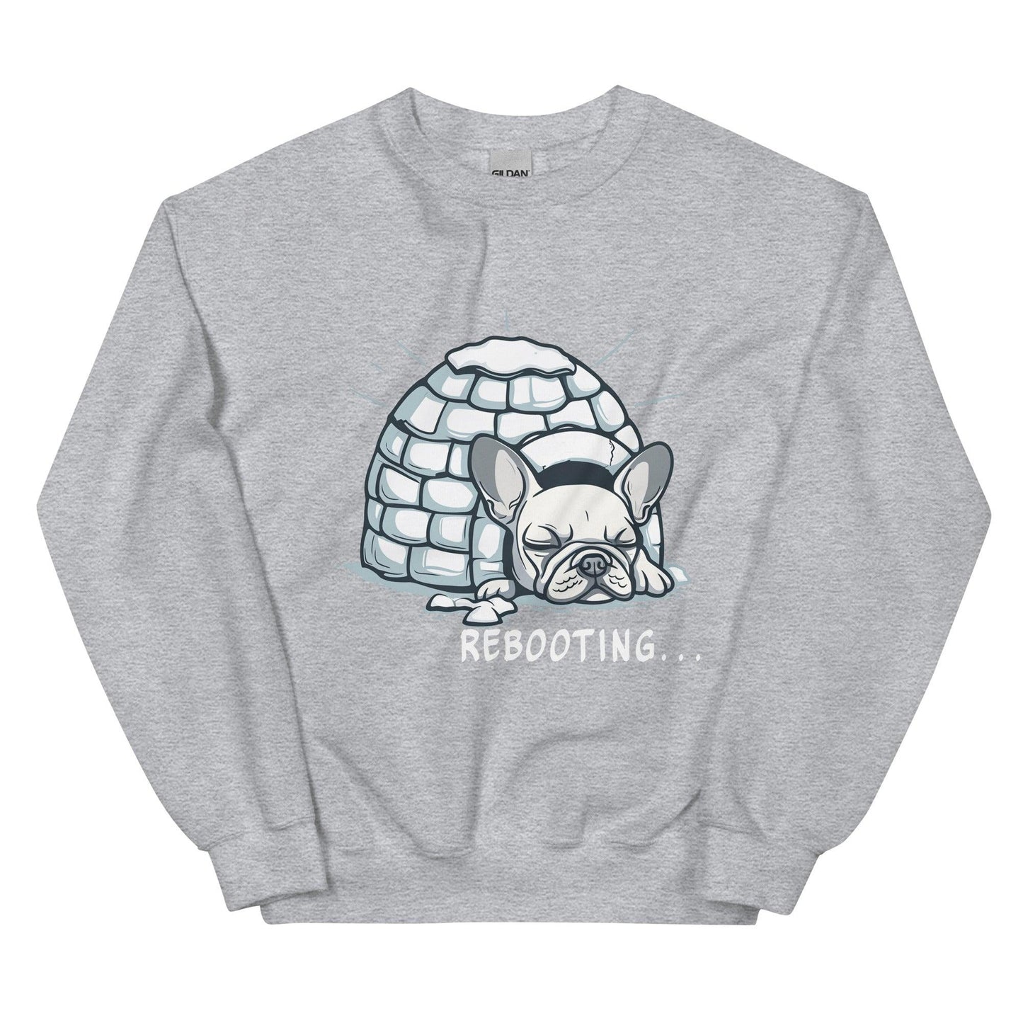Rebooting Frenchie Winter Unisex Sweatshirt - Frenchie Emporium
