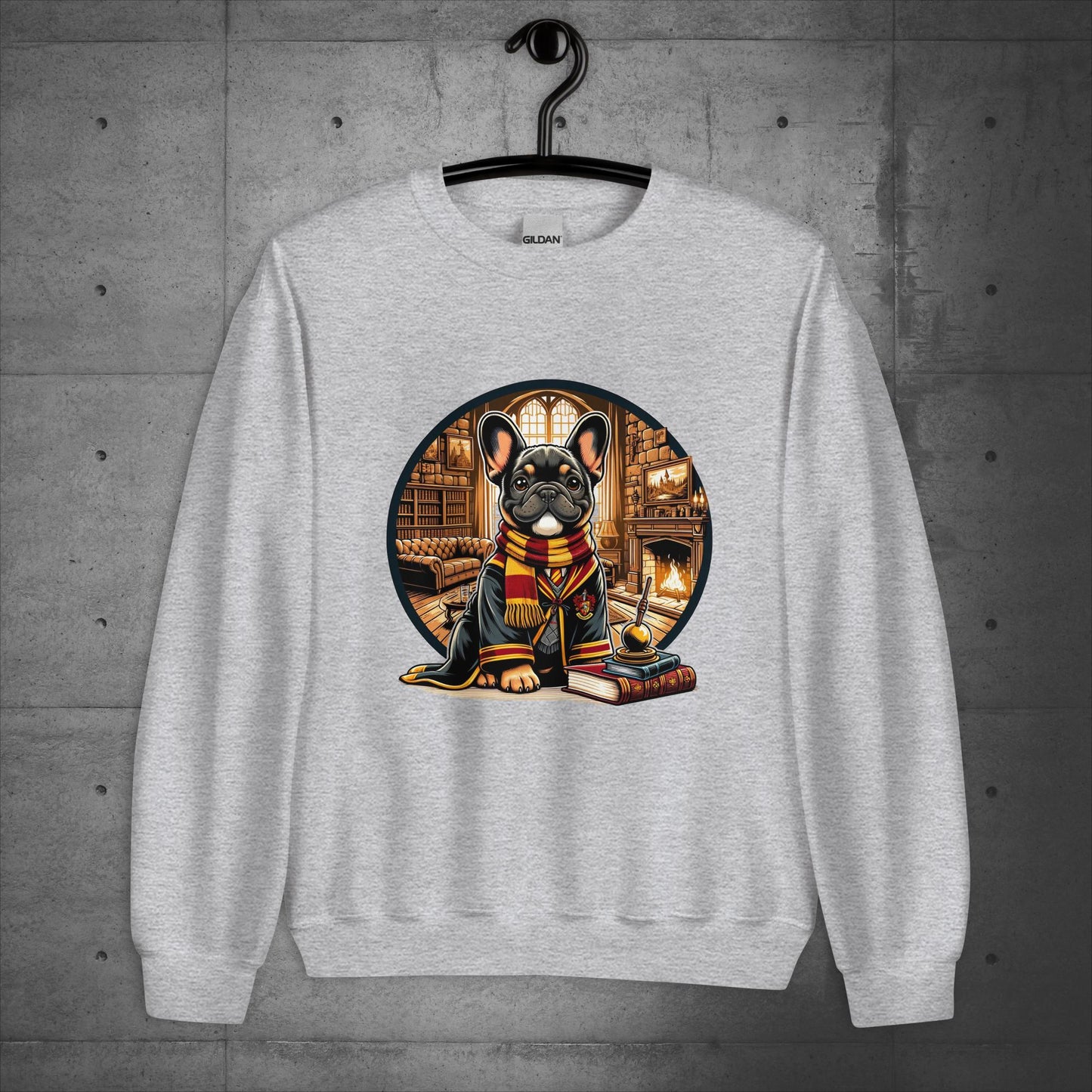 Unisex "Gryffindor Frenchie" Sweater/Sweatshirt