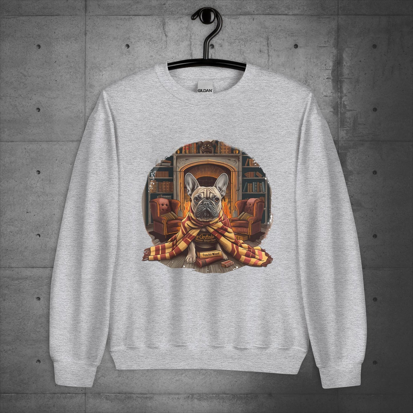 Unisex "Frenchie Wizard" Sweater/Sweatshirt - Frenchie Emporium