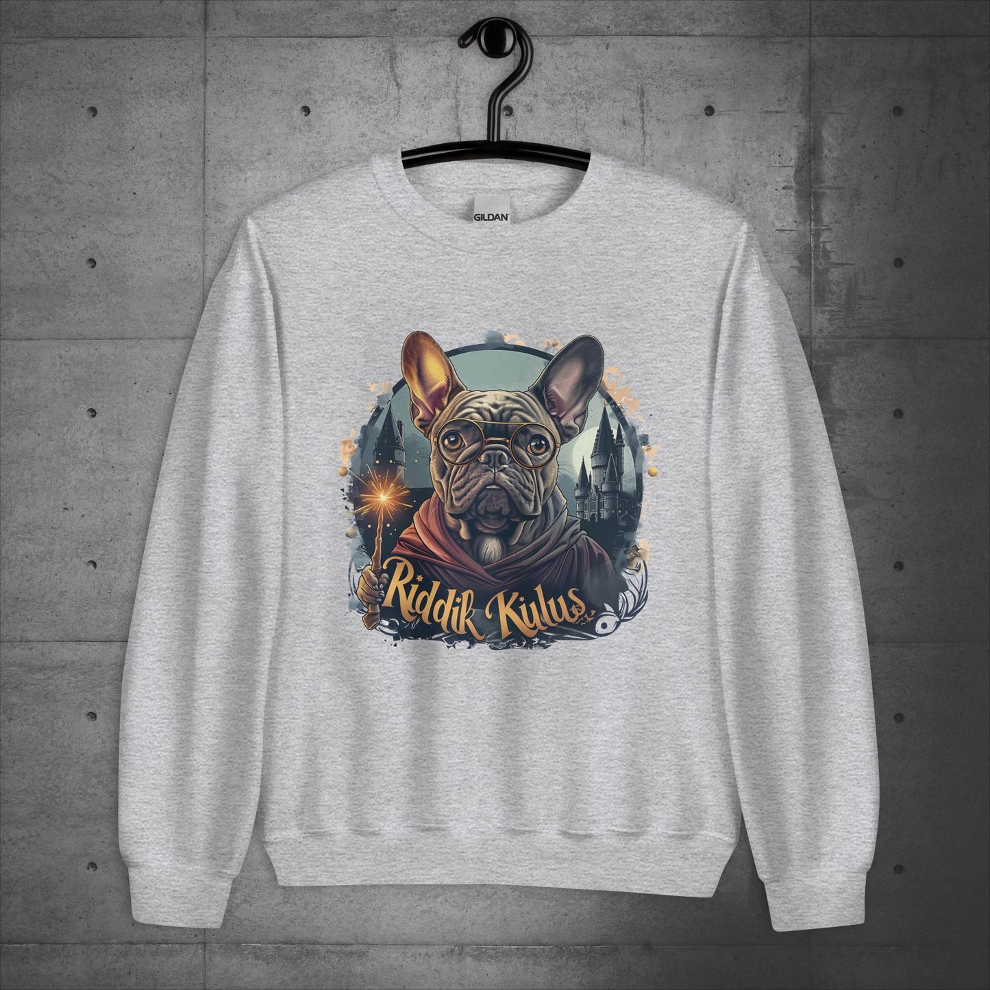Frenchie "Riddik Kulus" Unisex Sweater/Sweatshirt - Frenchie Emporium