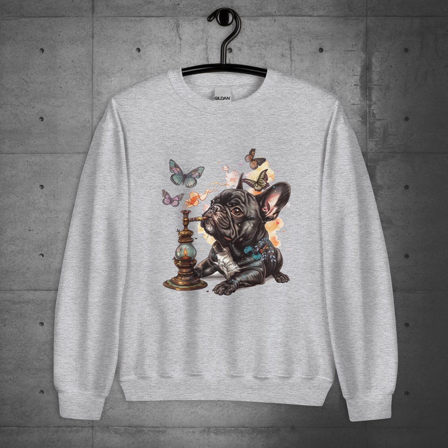 Frenchie "Cater-Chill" - Unisex Sweater - Frenchie Emporium
