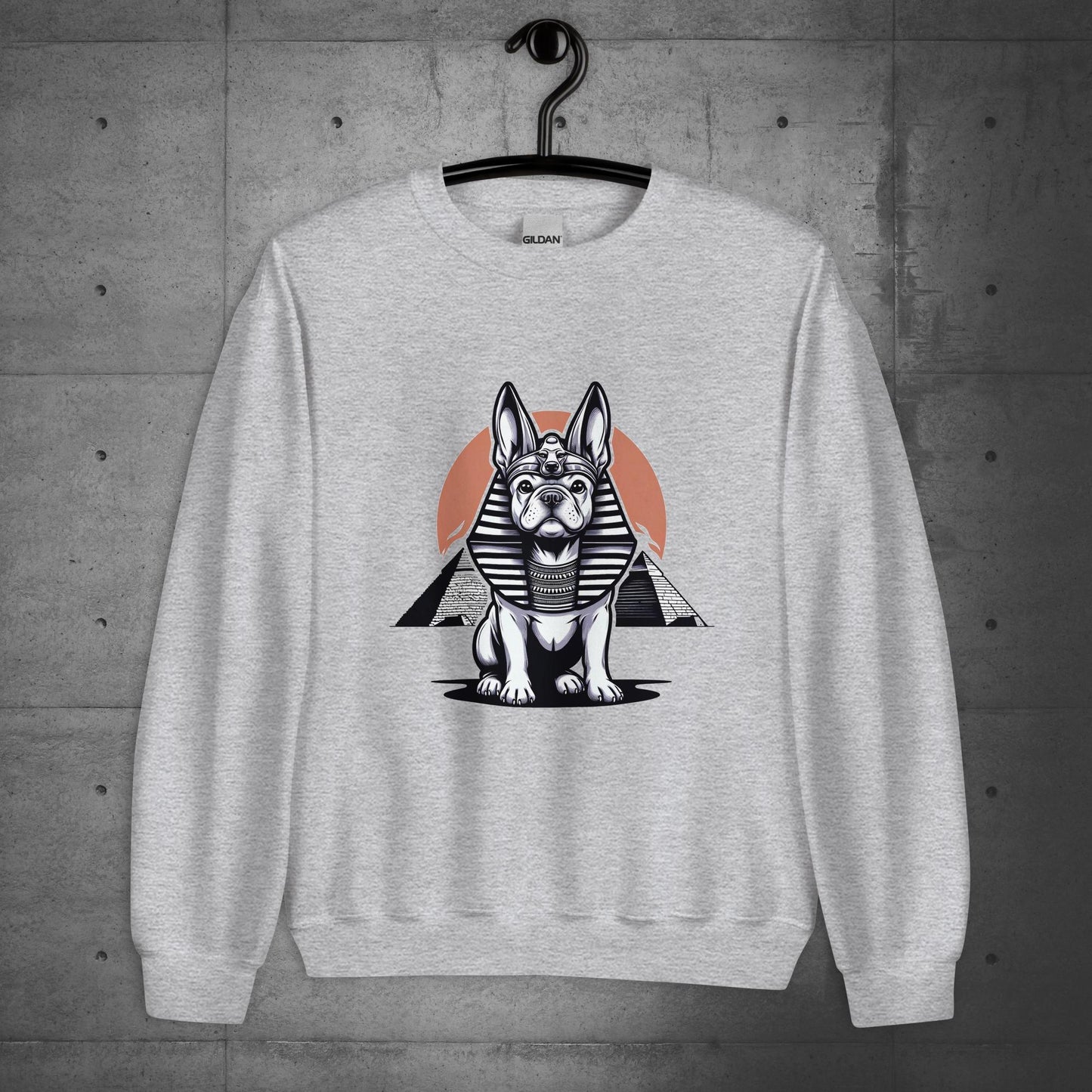 "Regal Frenchie" - Unisex Sweater/Sweatshirt - Frenchie Emporium