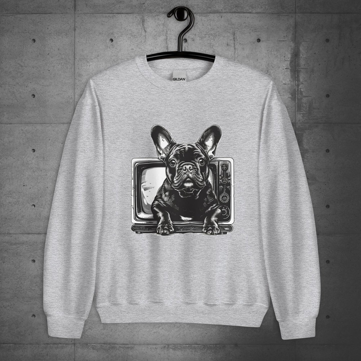 Frenchie "The Ring" - Unisex Sweater/Sweatshirt - Frenchie Emporium