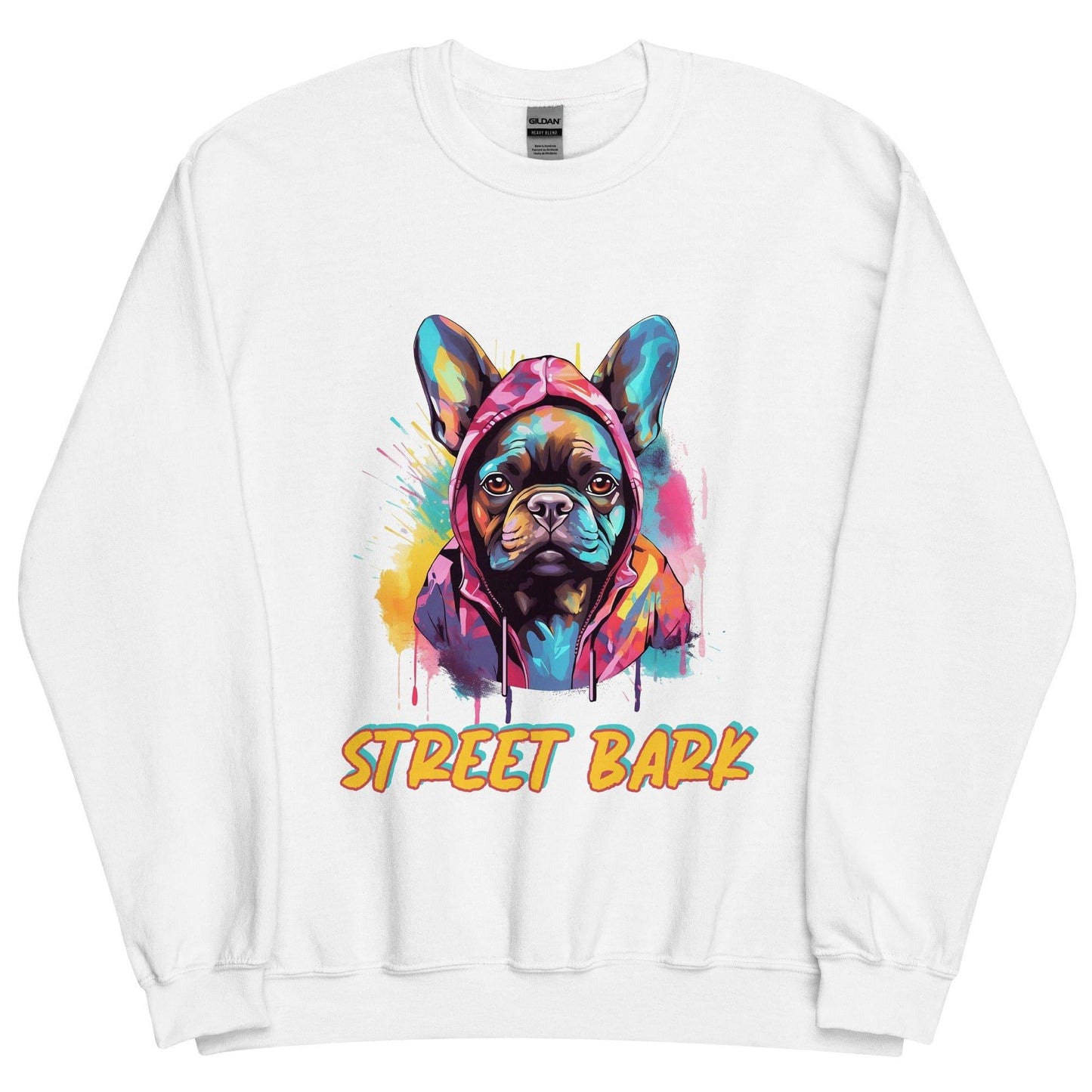 Street Bark Graffiti French Bulldog - Unisex Sweatshirt - Frenchie Emporium
