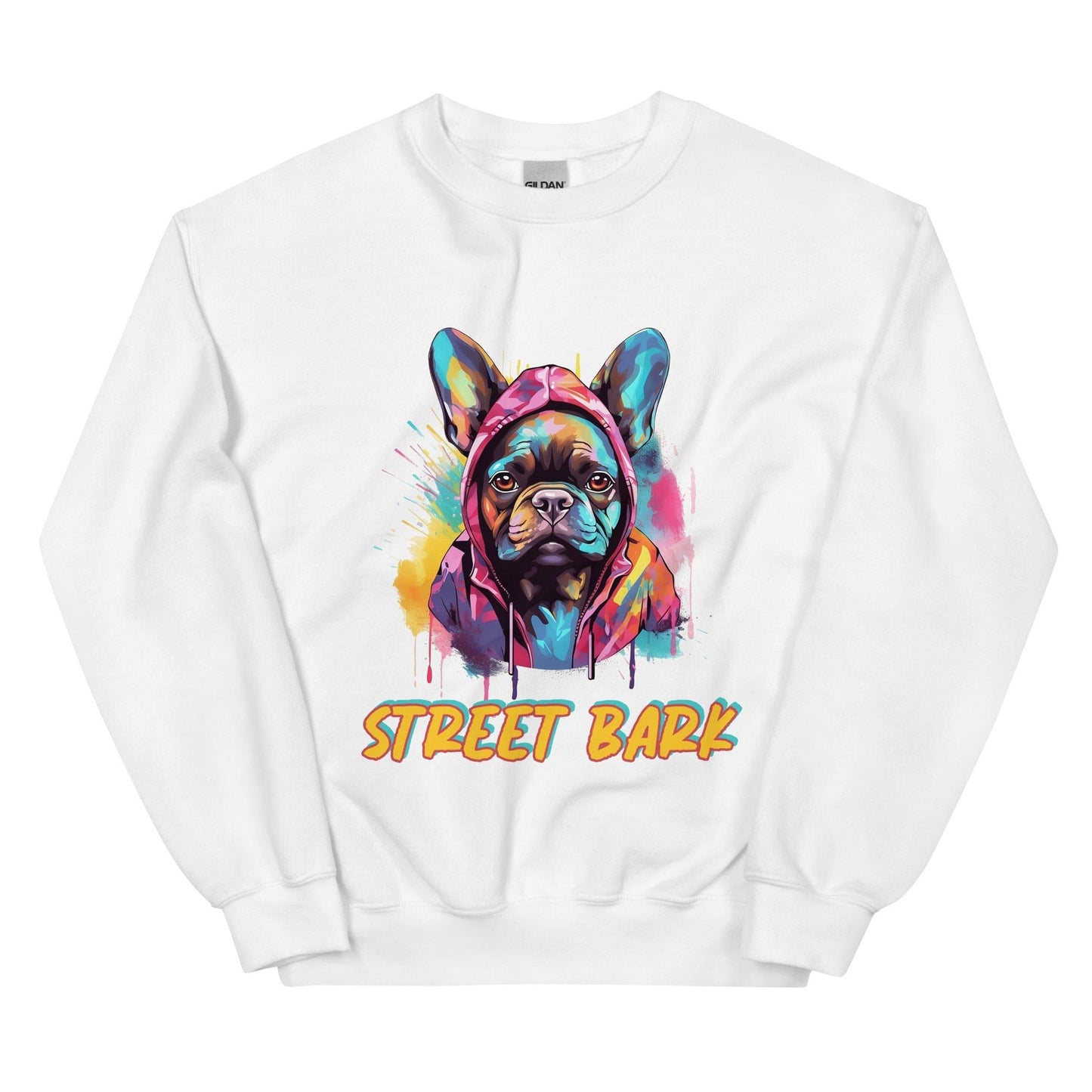 Street Bark Graffiti French Bulldog - Unisex Sweatshirt - Frenchie Emporium