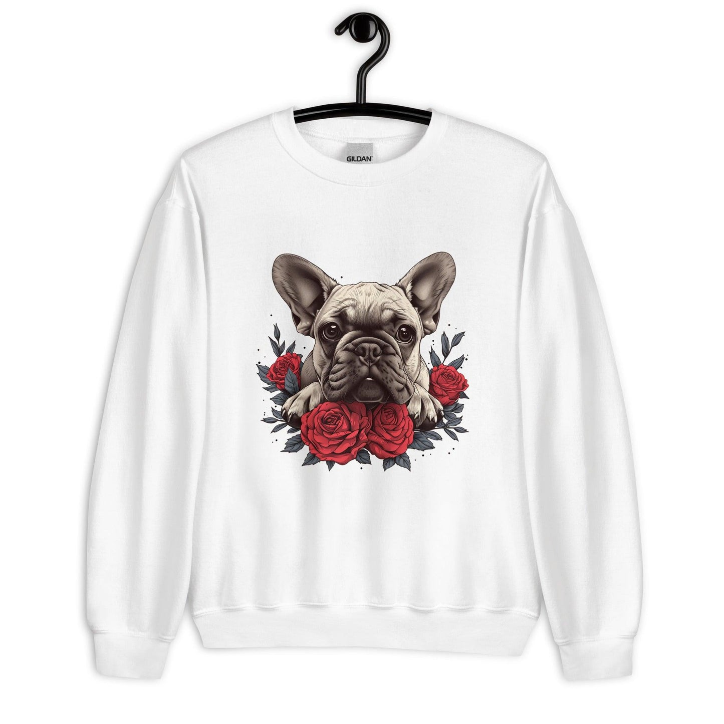 Rosy Frenchie - Unisex Sweater - Frenchie Emporium