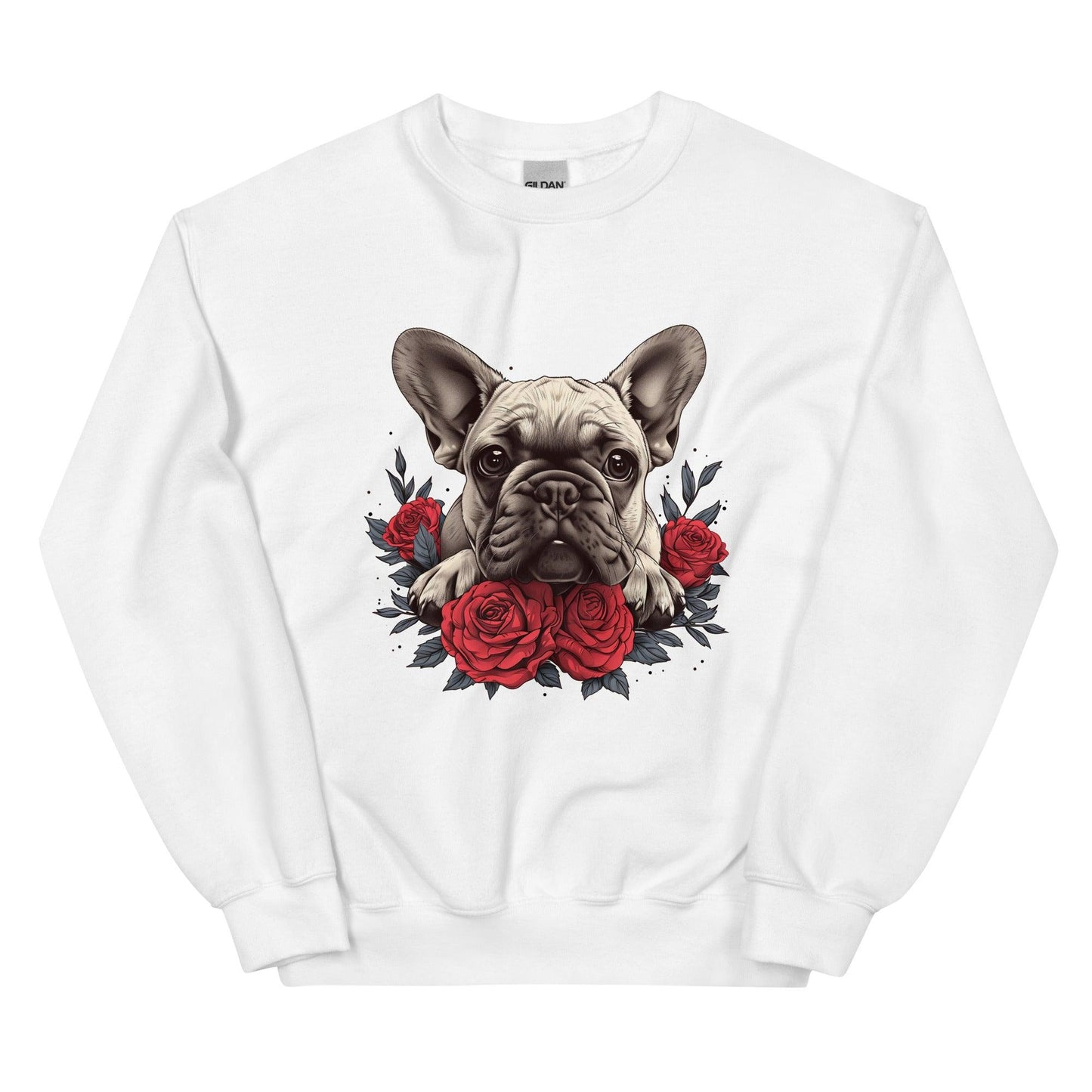 Rosy Frenchie - Unisex Sweater - Frenchie Emporium