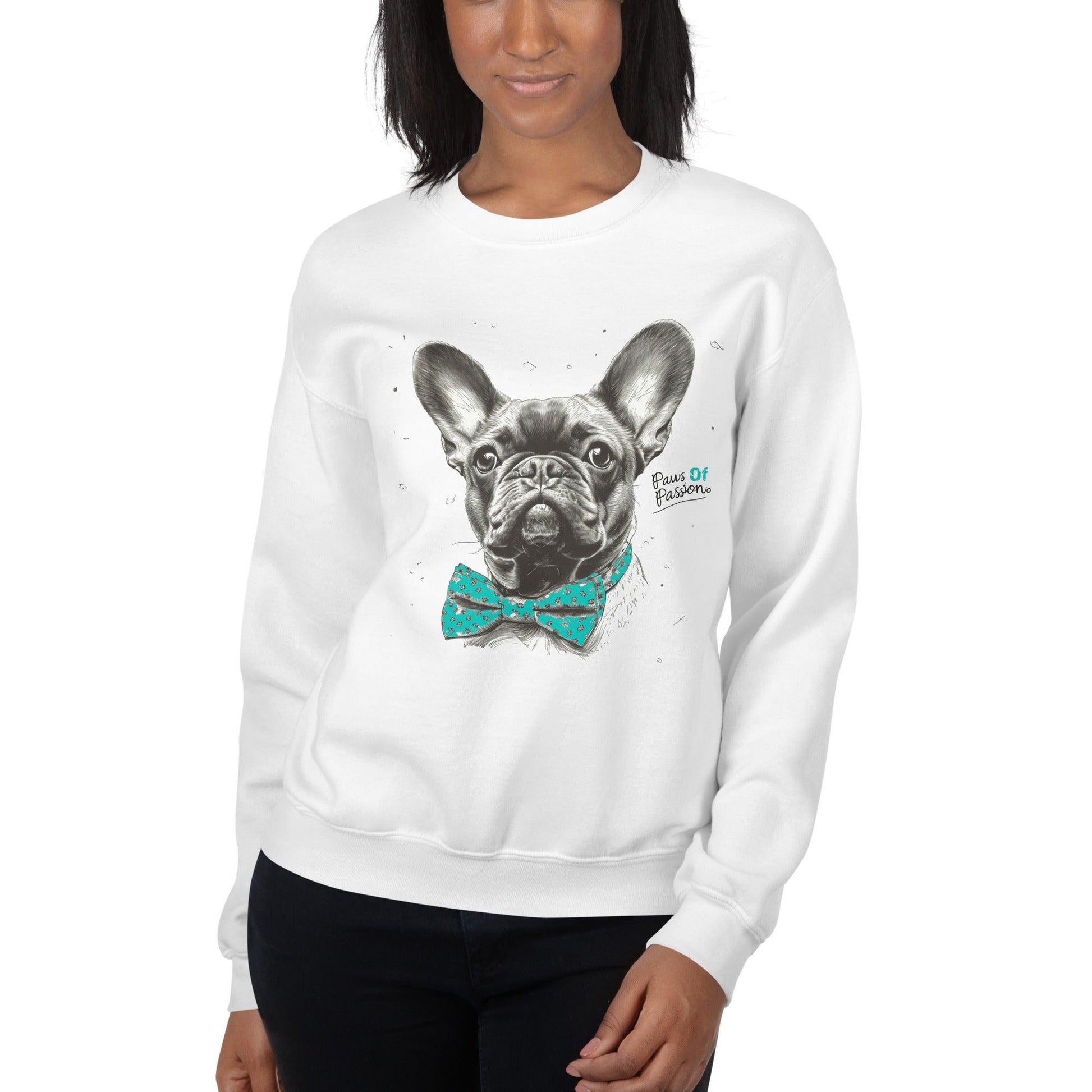 "Paws of Passion" Unisex Sweatshirt - Frenchie Emporium