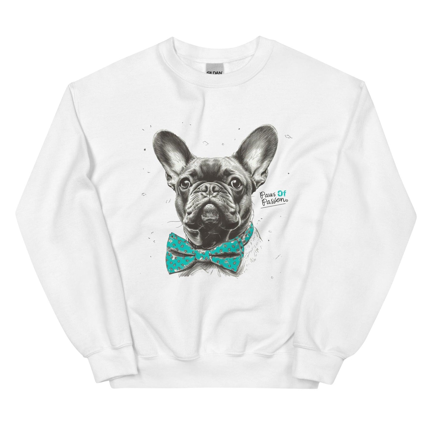 "Paws of Passion" Unisex Sweatshirt - Frenchie Emporium