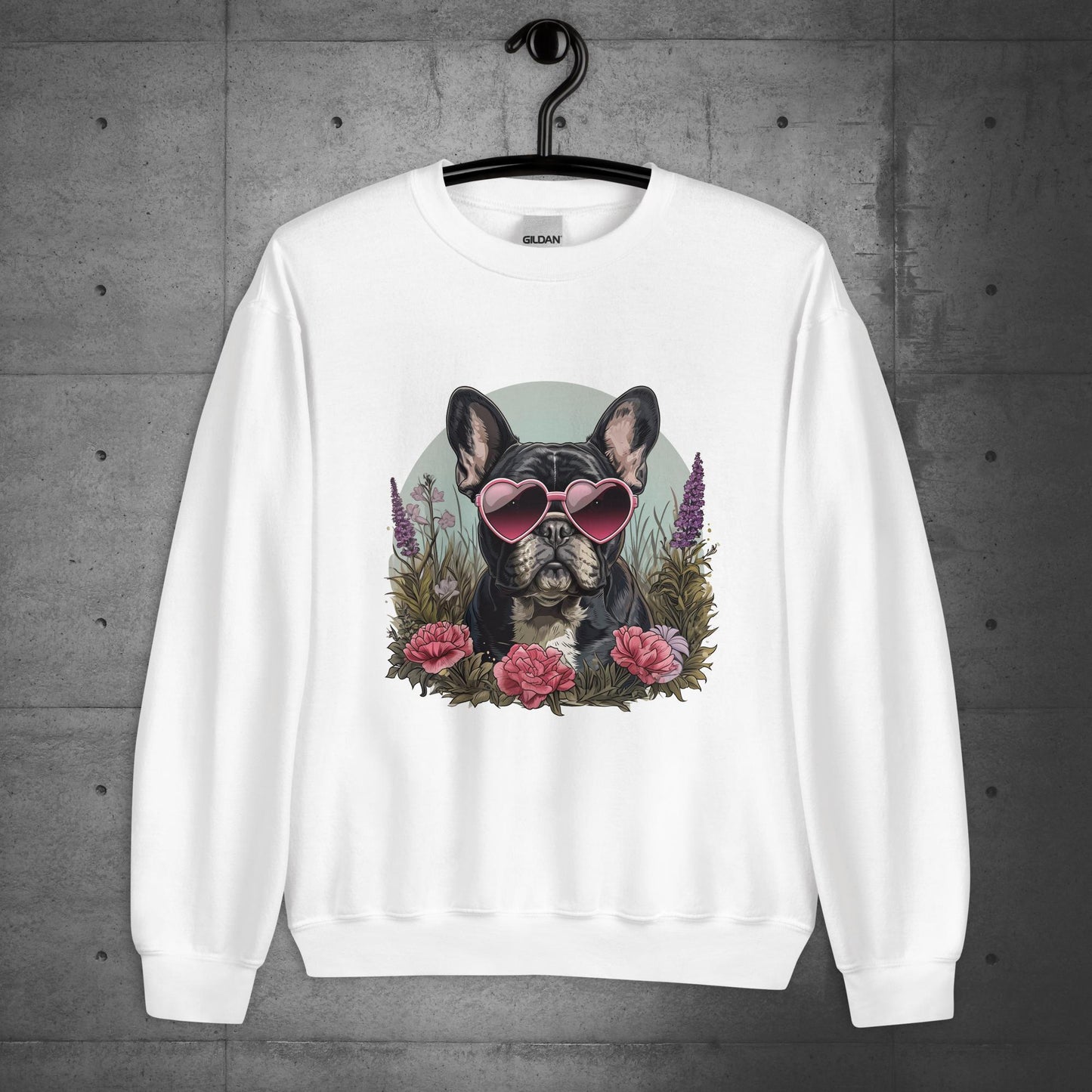 Frenchie Heartthrob Pooch Unisex Sweater - Frenchie Emporium