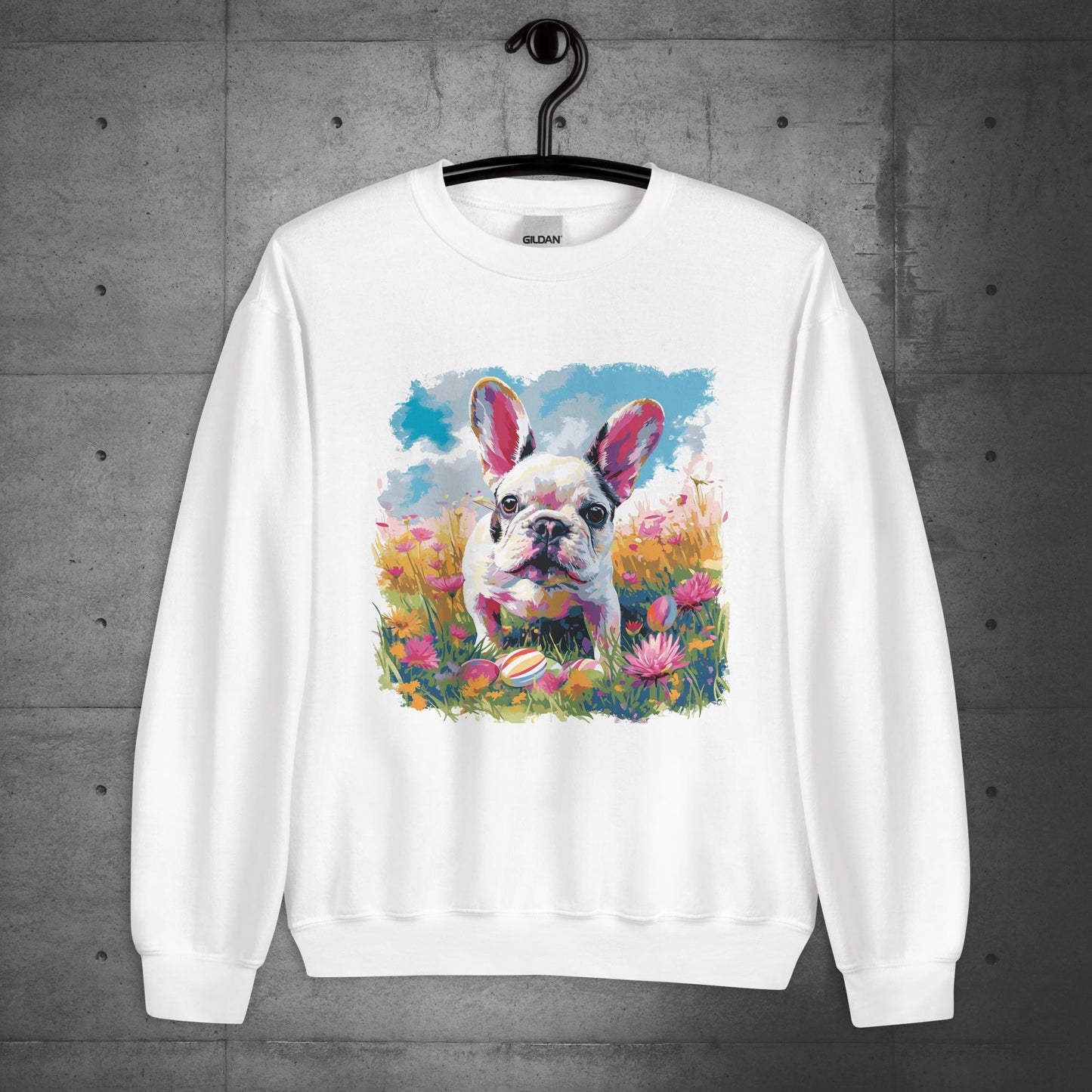 Frenchie Easter Delight Unisex Sweater - Frenchie Emporium