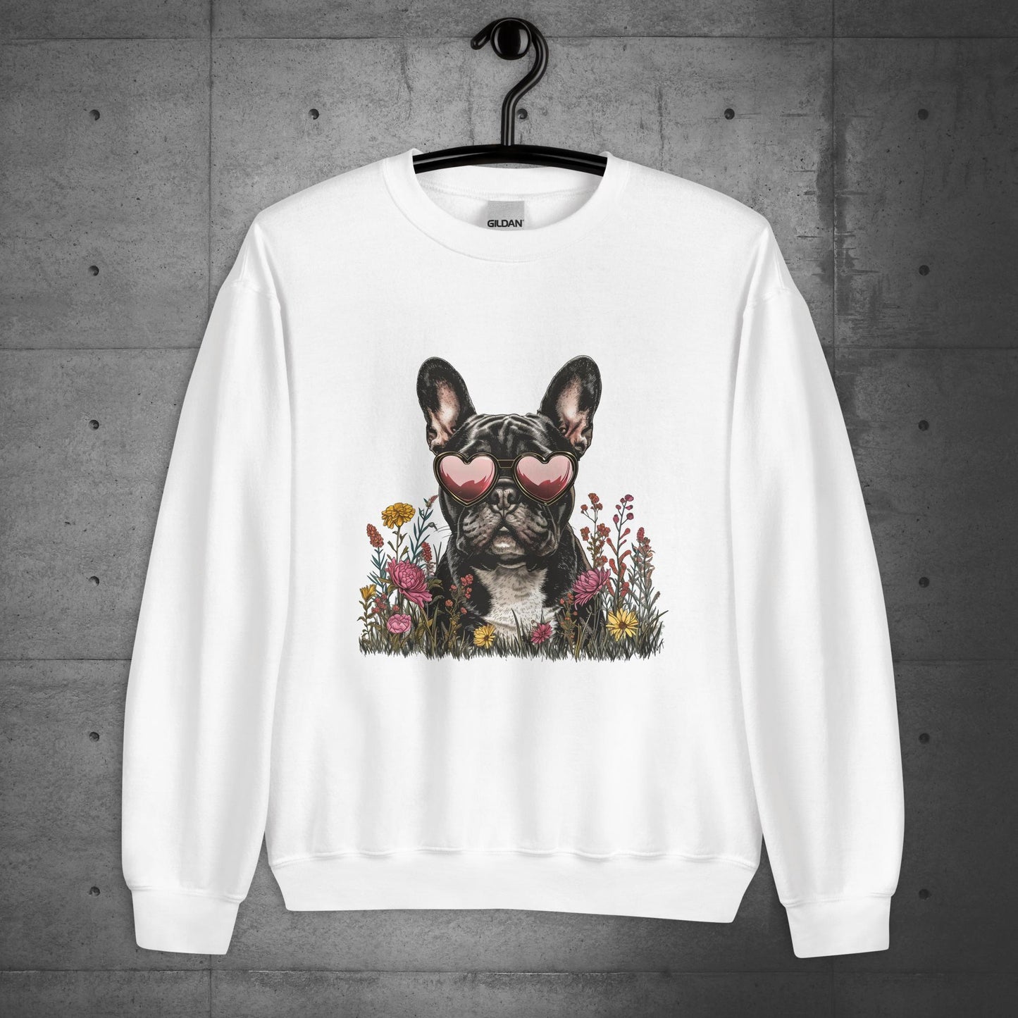 Frenchie Love Affair Unisex Sweatshirt - Frenchie Emporium