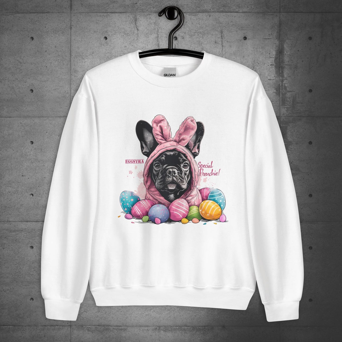 "Eggstra Special Frenchie" - Unisex Sweatshirt - Frenchie Emporium
