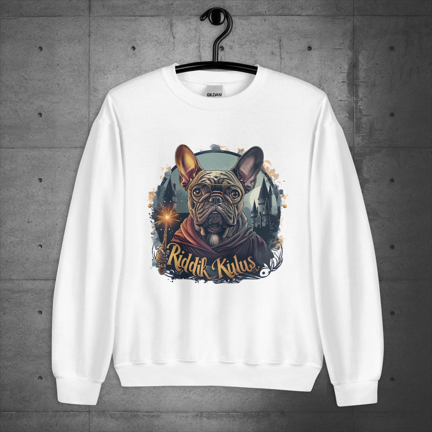Frenchie "Riddik Kulus" Unisex Sweater/Sweatshirt - Frenchie Emporium
