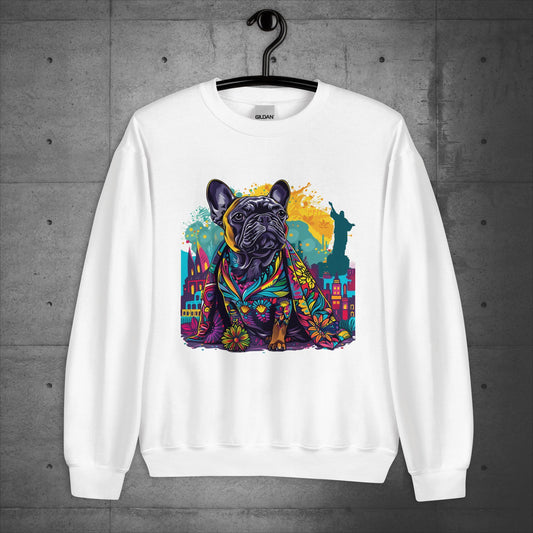 Brazilian Carnival Frenchie - Unisex Sweater/Sweatshirt - Frenchie Emporium