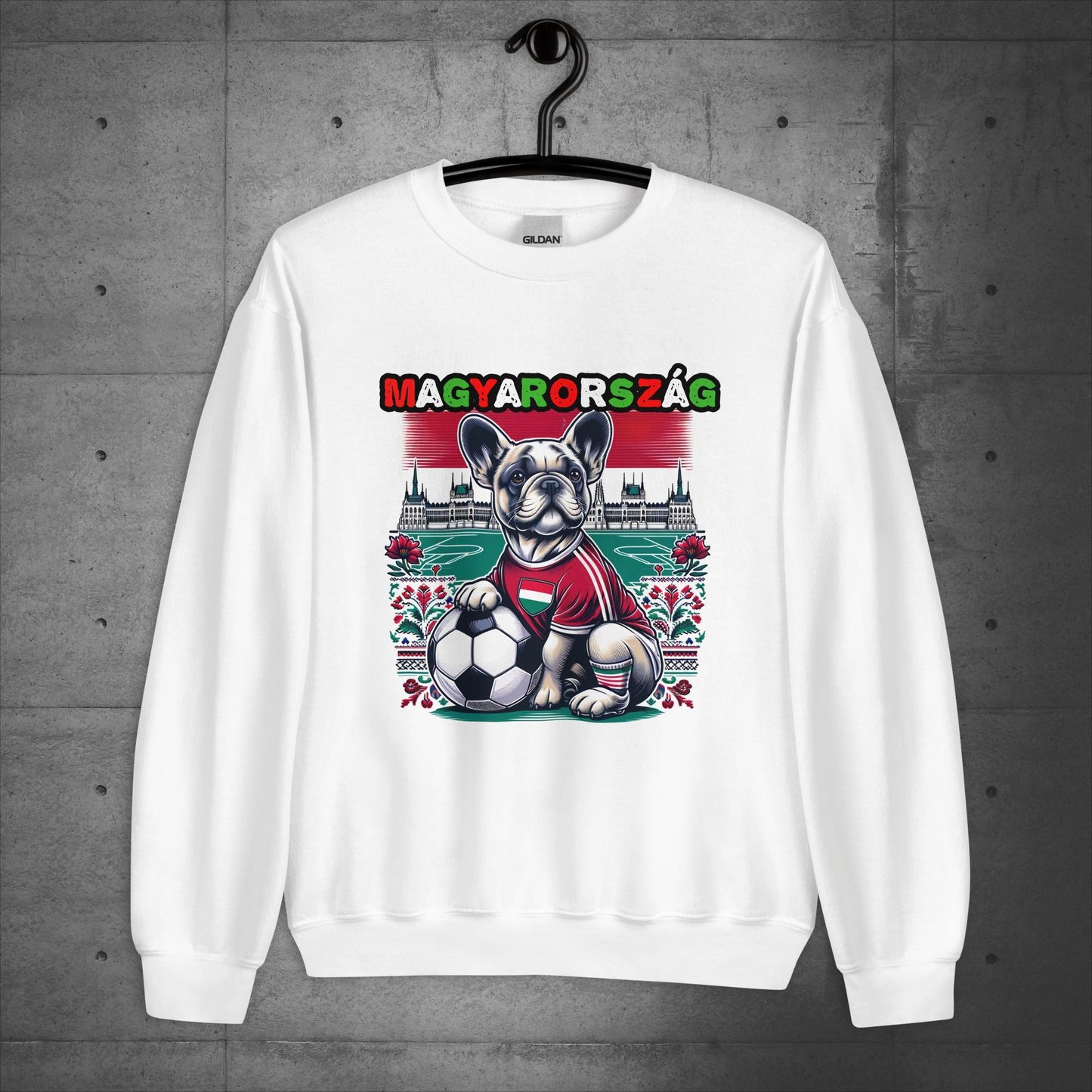 Frenchie Magyarország Football Fan - Unisex Sweater / Sweatshirt - Frenchie Emporium