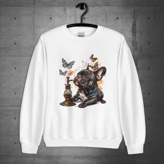 Frenchie "Cater-Chill" - Unisex Sweater - Frenchie Emporium