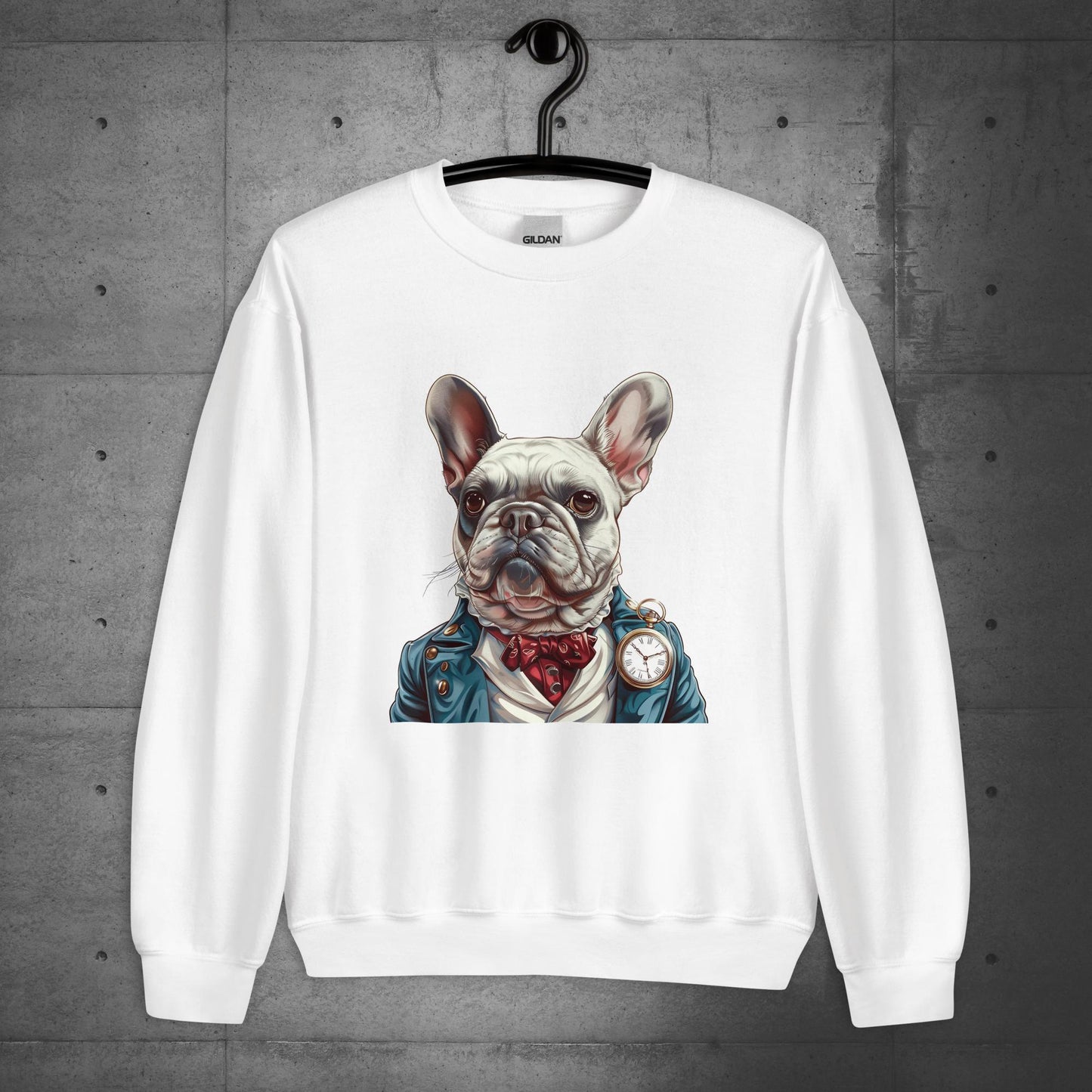 "Rabbit Wonderland Rendezvous" Frenchie - Unisex Sweater - Frenchie Emporium