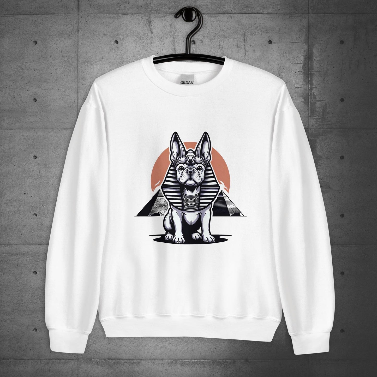 "Regal Frenchie" - Unisex Sweater/Sweatshirt - Frenchie Emporium