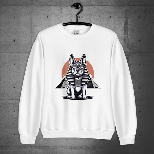 "Regal Frenchie" - Unisex Sweater/Sweatshirt - Frenchie Emporium