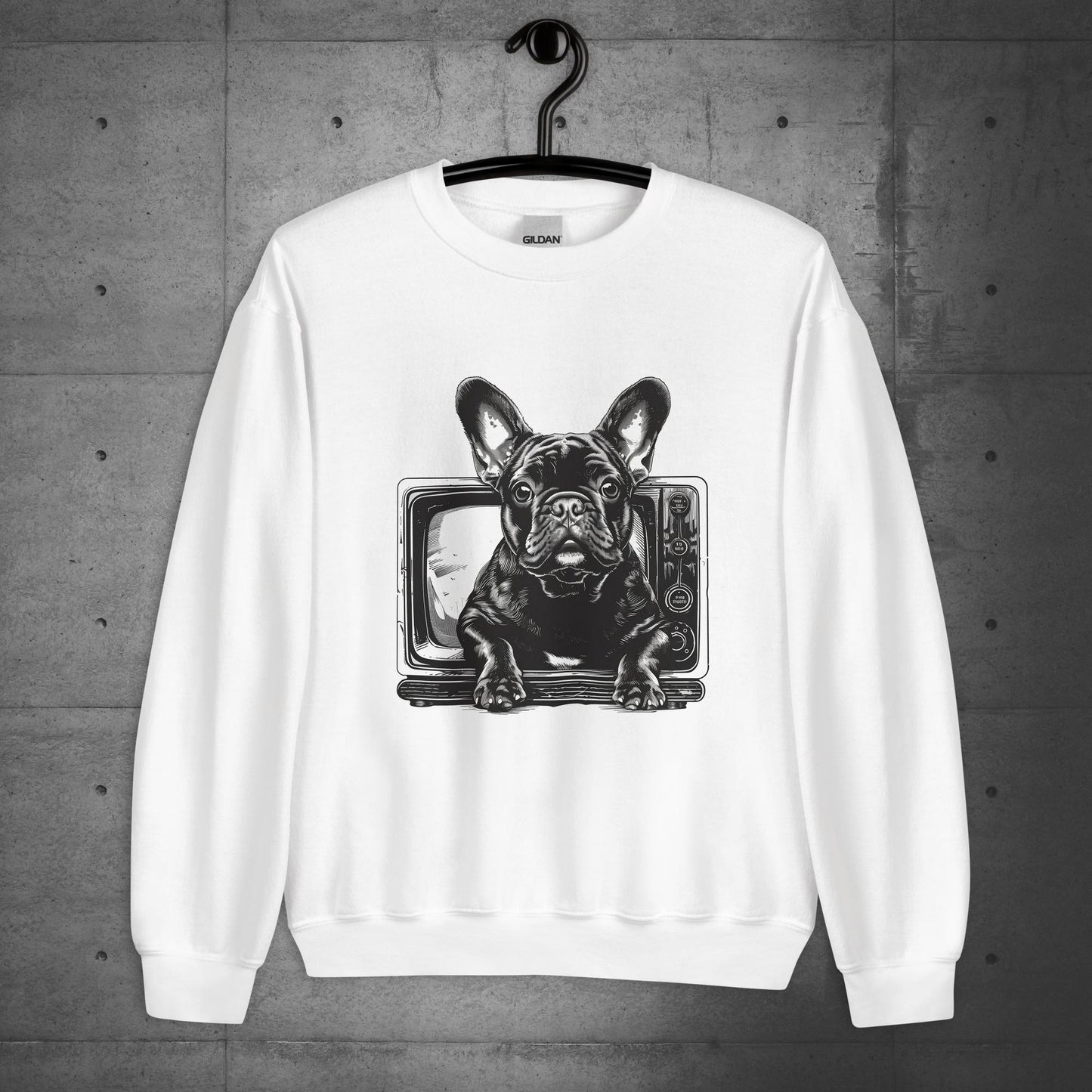 Frenchie "The Ring" - Unisex Sweater/Sweatshirt - Frenchie Emporium