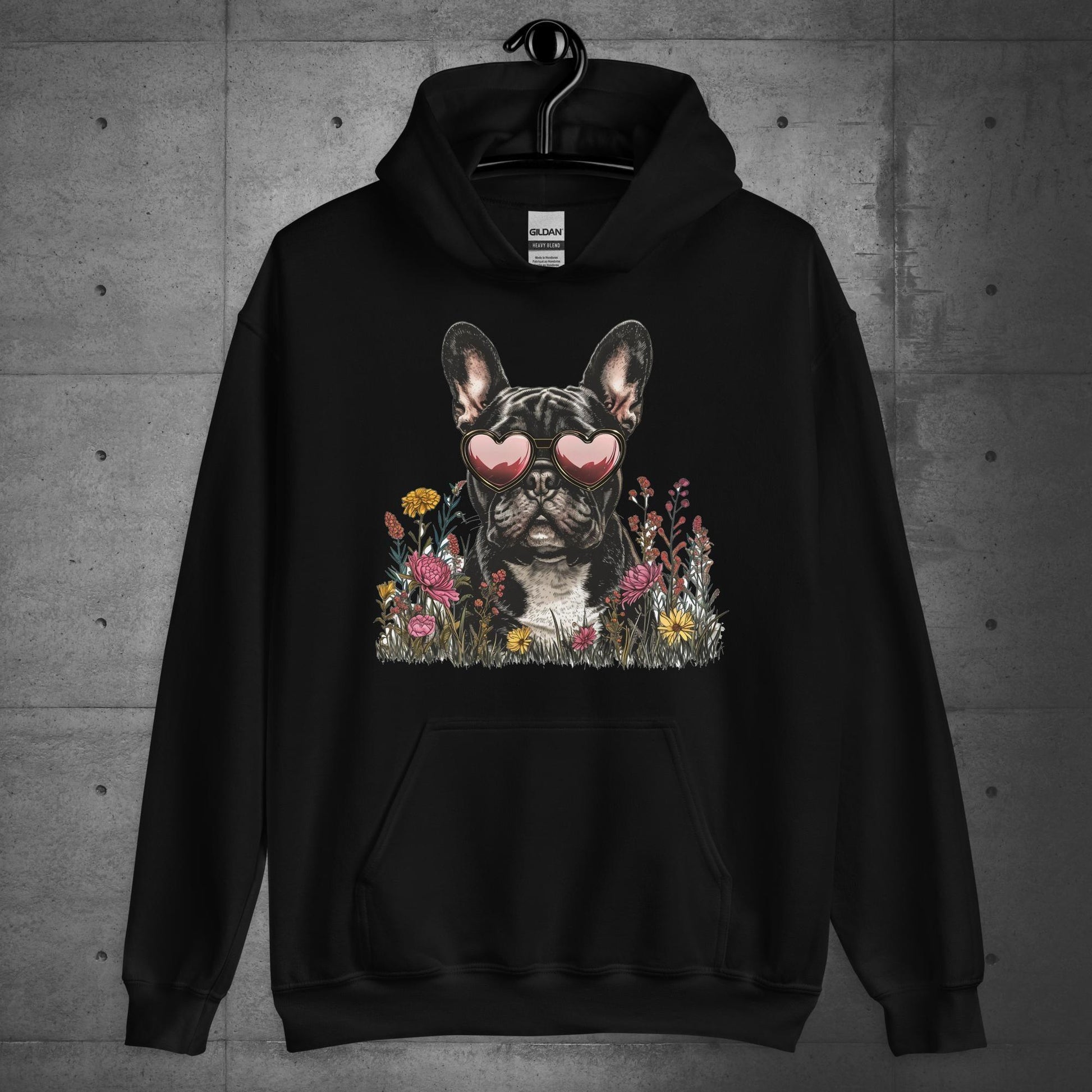 Frenchie Love Affair Hoodie Unisex Hoodie - Frenchie Emporium
