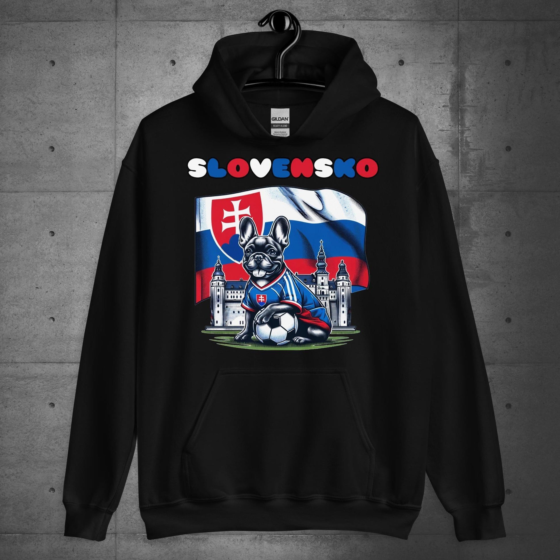 Frenchie Slovakian Football Unisex Hoodie - Frenchie Emporium