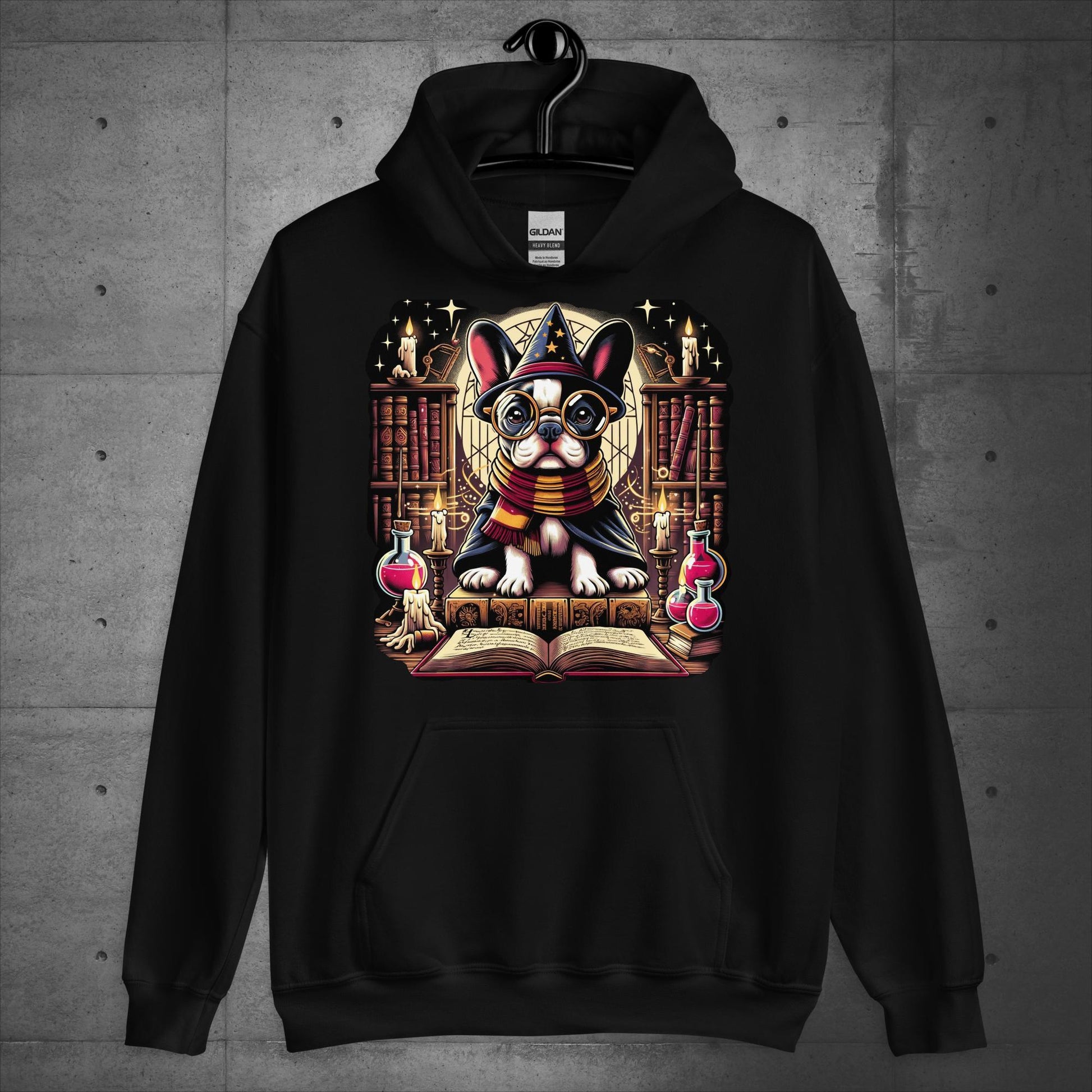 Unisex "Frenchie Wizard's Apprentice" Hoodie - Frenchie Emporium