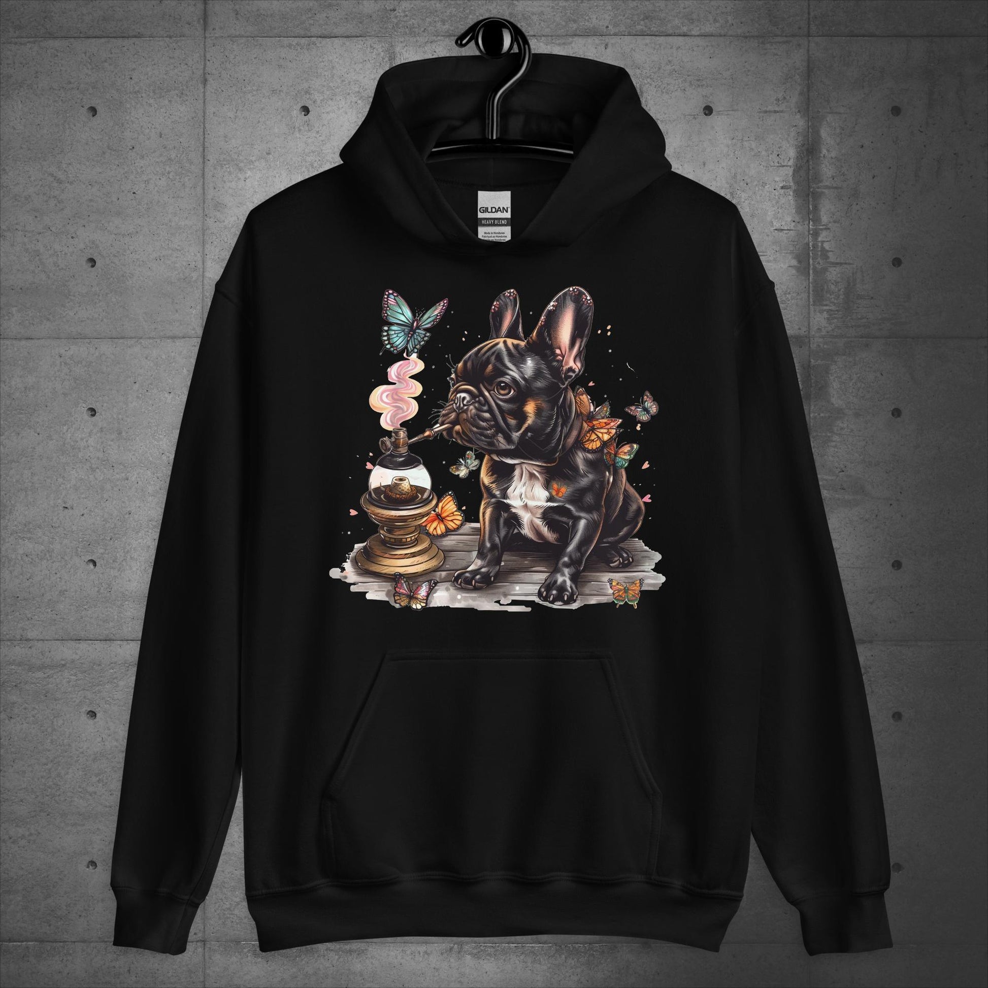 Frenchie Caterpillar Frenchie - Unisex Hoodie - Frenchie Emporium
