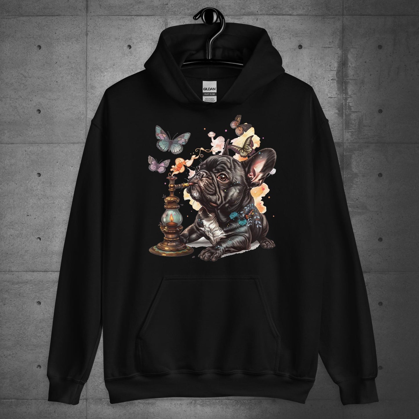 "Cater-Comfort" French Bulldog - Unisex Hoodie - Frenchie Emporium