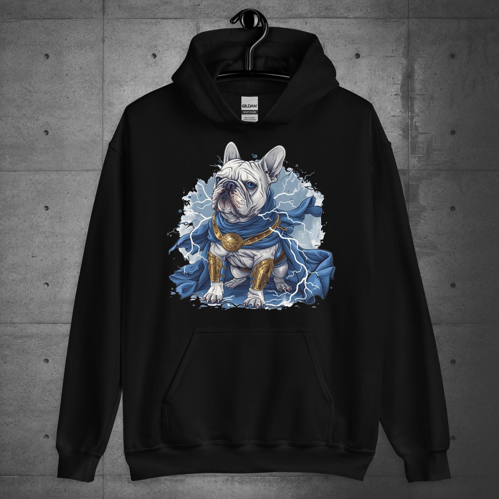 "Divine Authority" Frenchie Unisex Hoodie - Frenchie Emporium