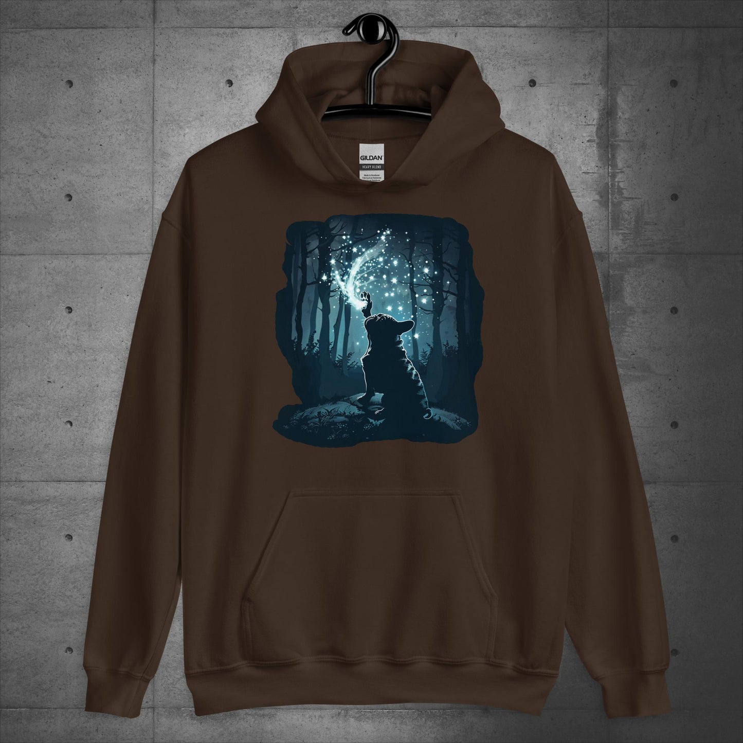 French Bulldog "Forest Enchantment" Unisex Hoodie