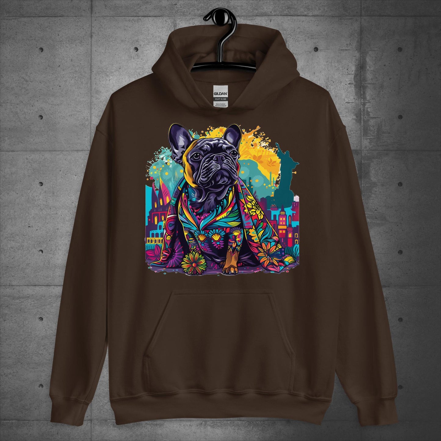 Brazilian Carnival Frenchie - Unisex Hoodie - Frenchie Emporium