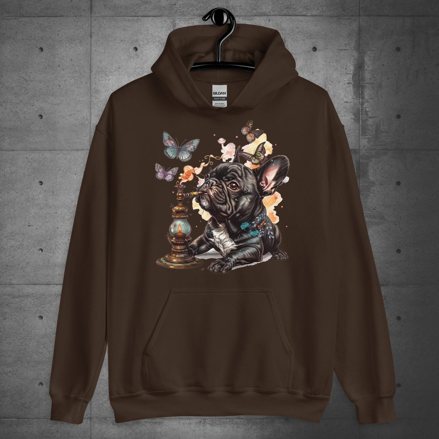 "Cater-Comfort" French Bulldog - Unisex Hoodie - Frenchie Emporium