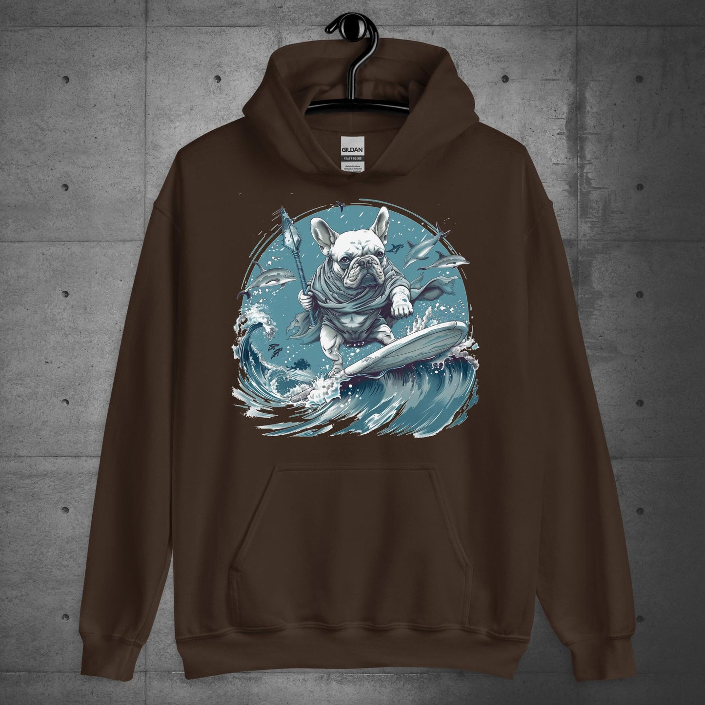 "Sea Sovereignty" Frenchie - Unisex Hoodie - Frenchie Emporium
